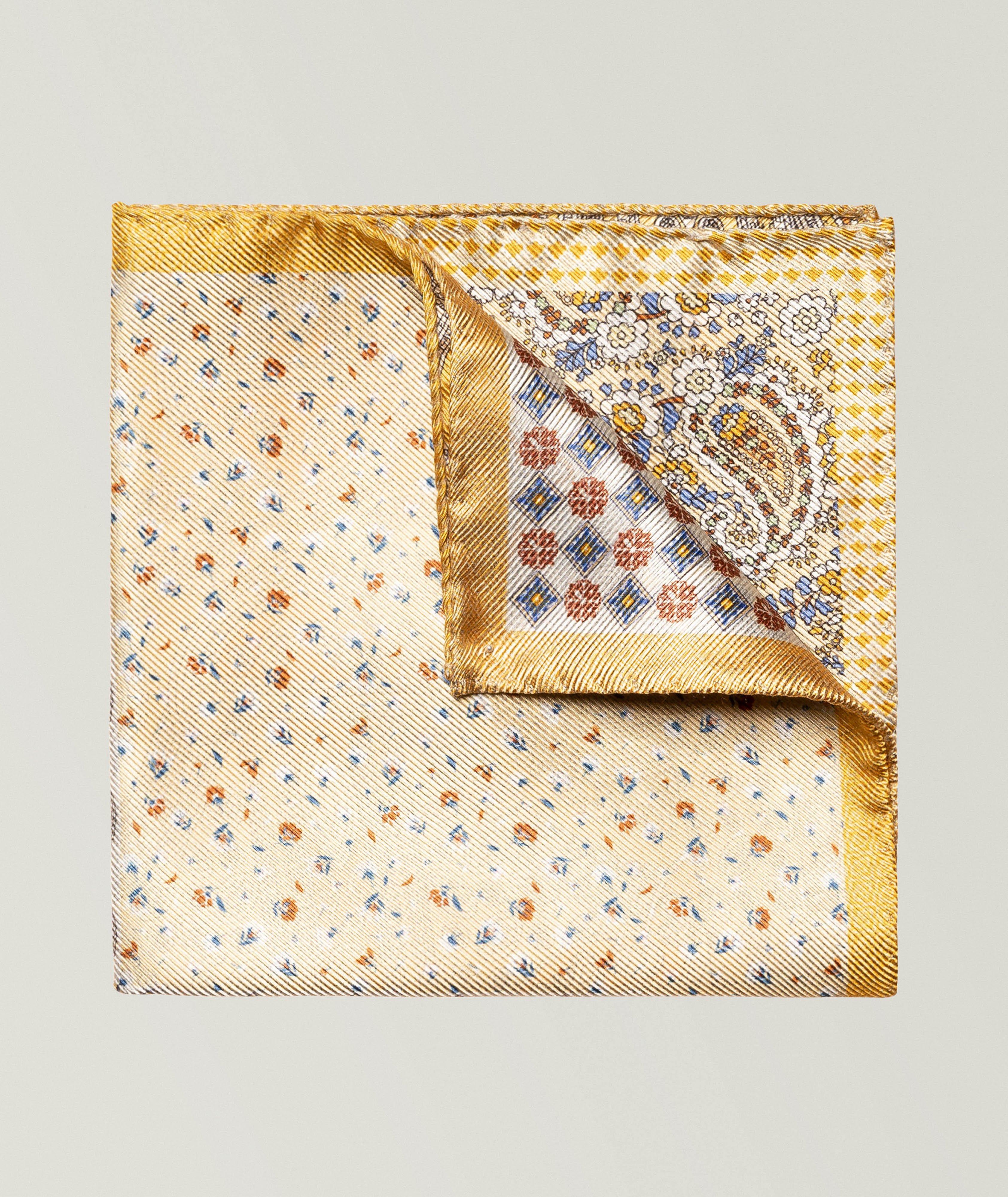 Paisley Silk Pocket Square  image 0