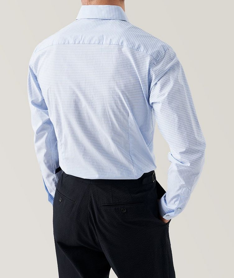 Elevated Collection Check Poplin Dress Shirt image 4