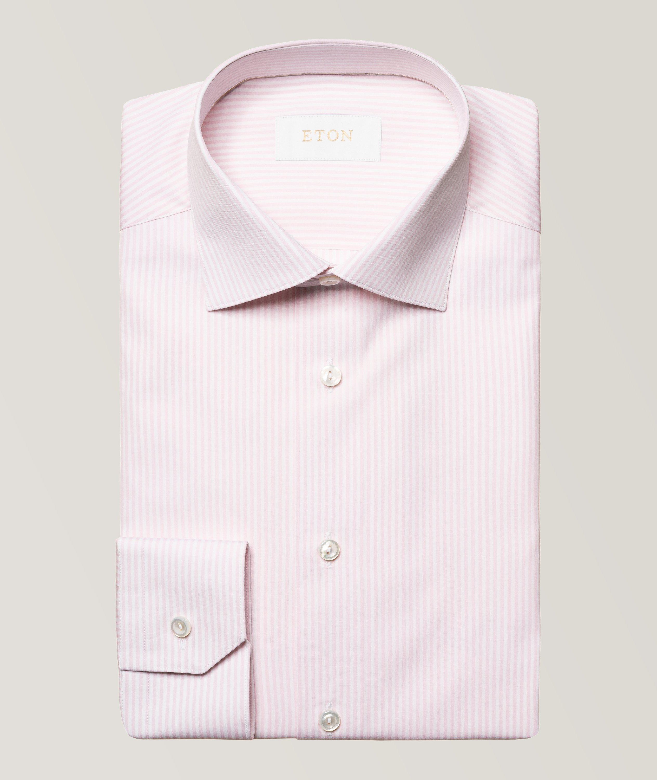 Elevated Collection Bengal Stripe Poplin Dress Shirt image 0