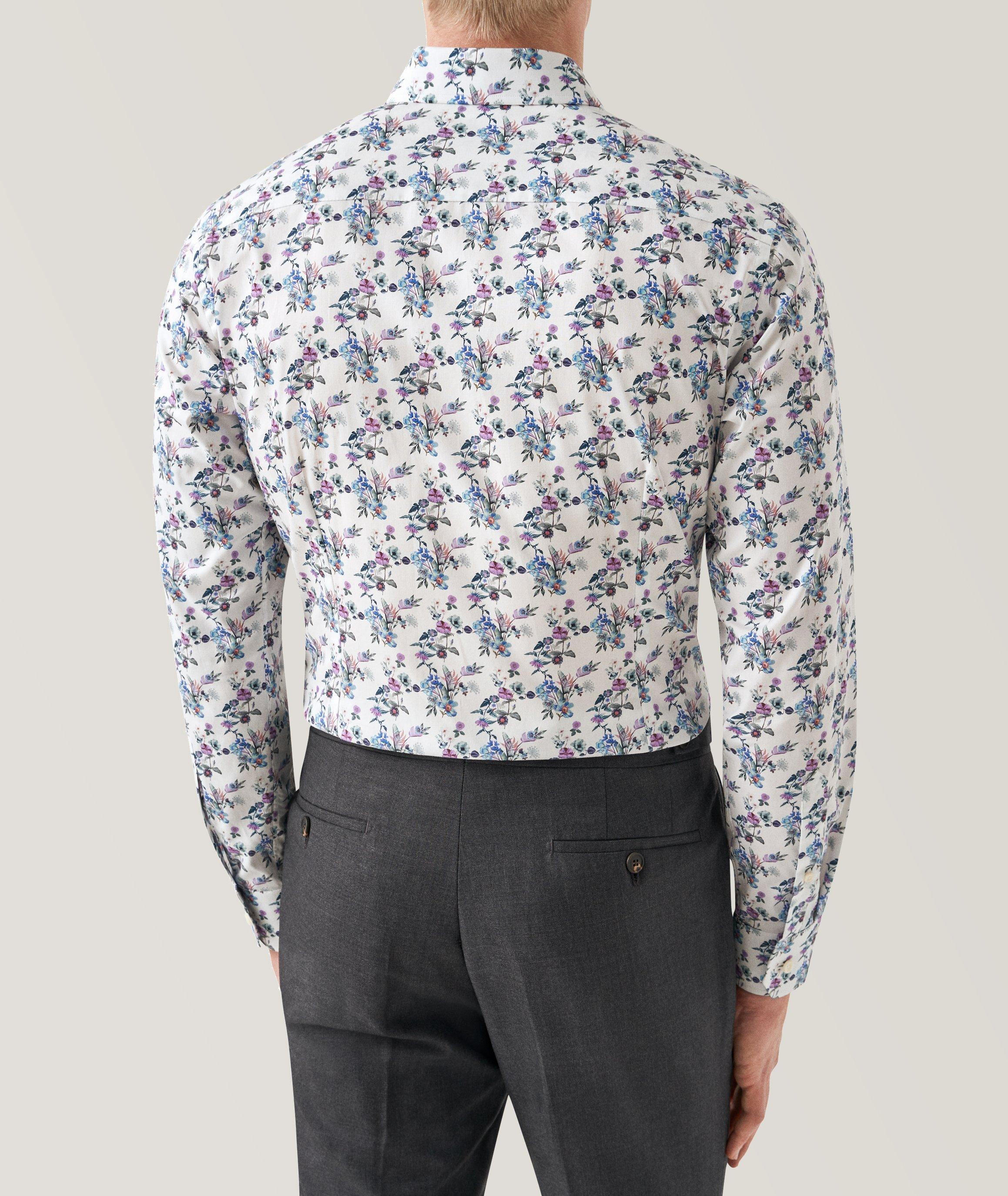Slim Fit Floral Print Shirt