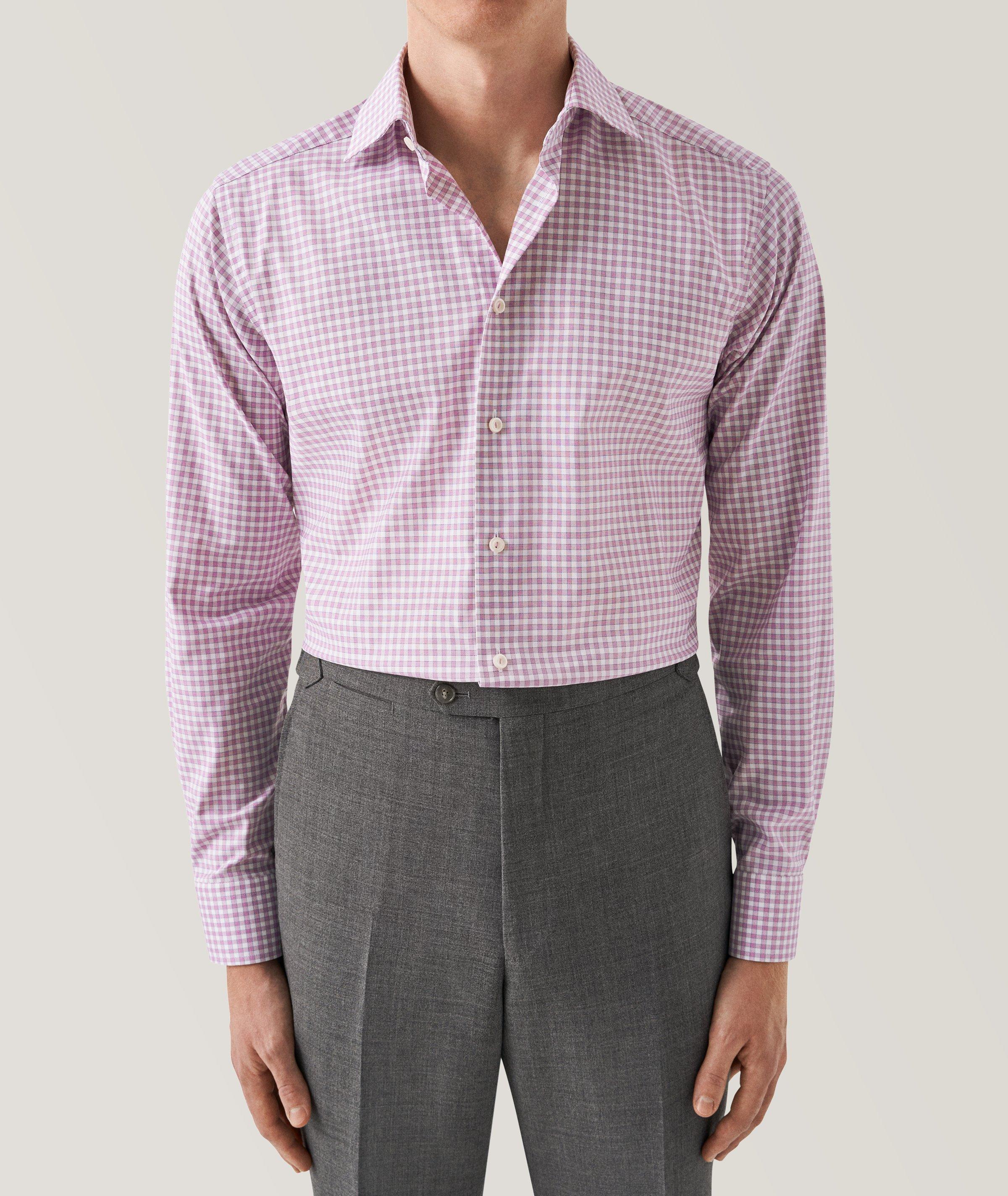 Slim Fit Check Dress Shirt image 2