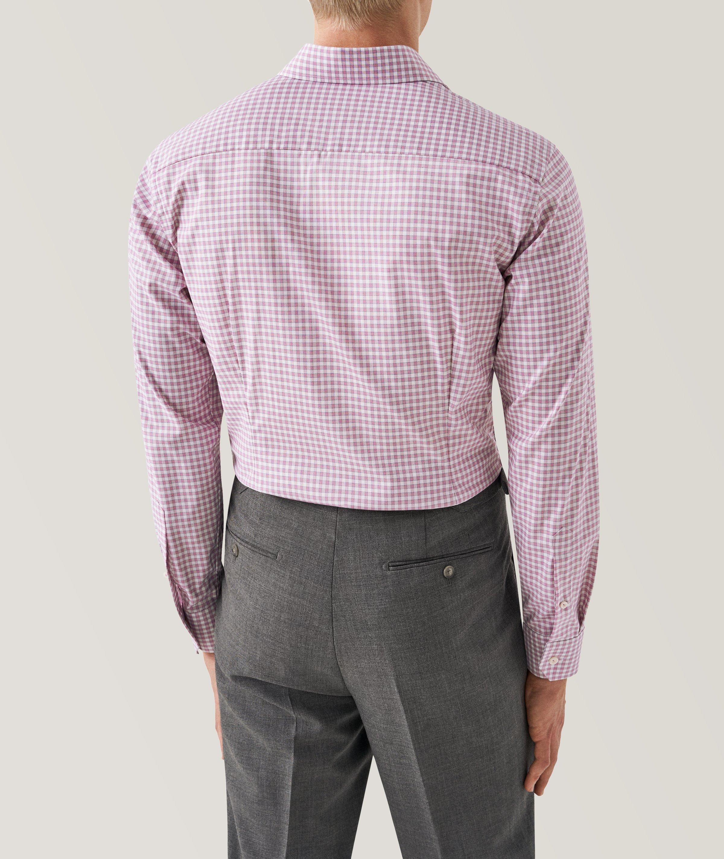 Slim Fit Check Dress Shirt image 3