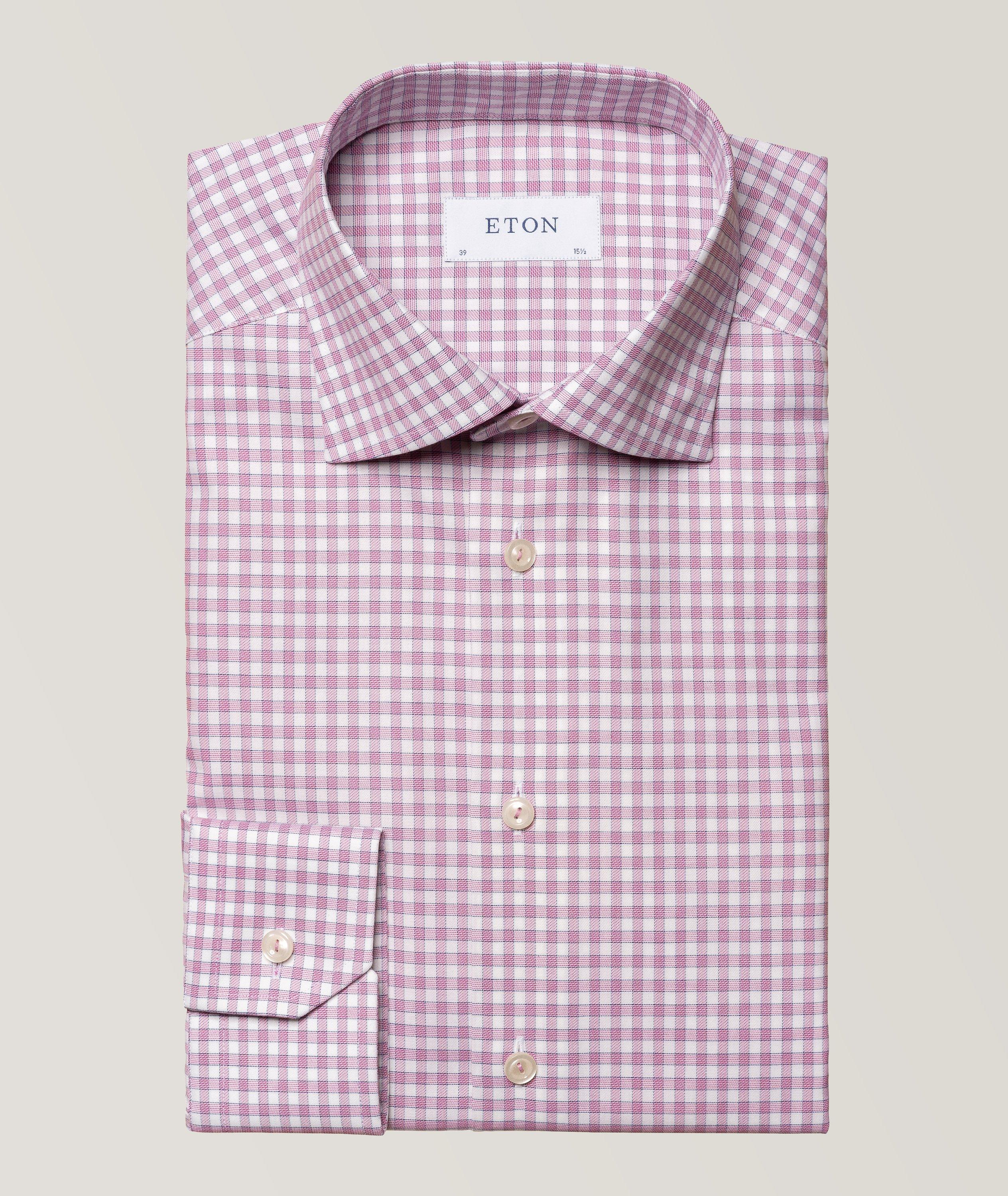 Slim Fit Check Dress Shirt image 0