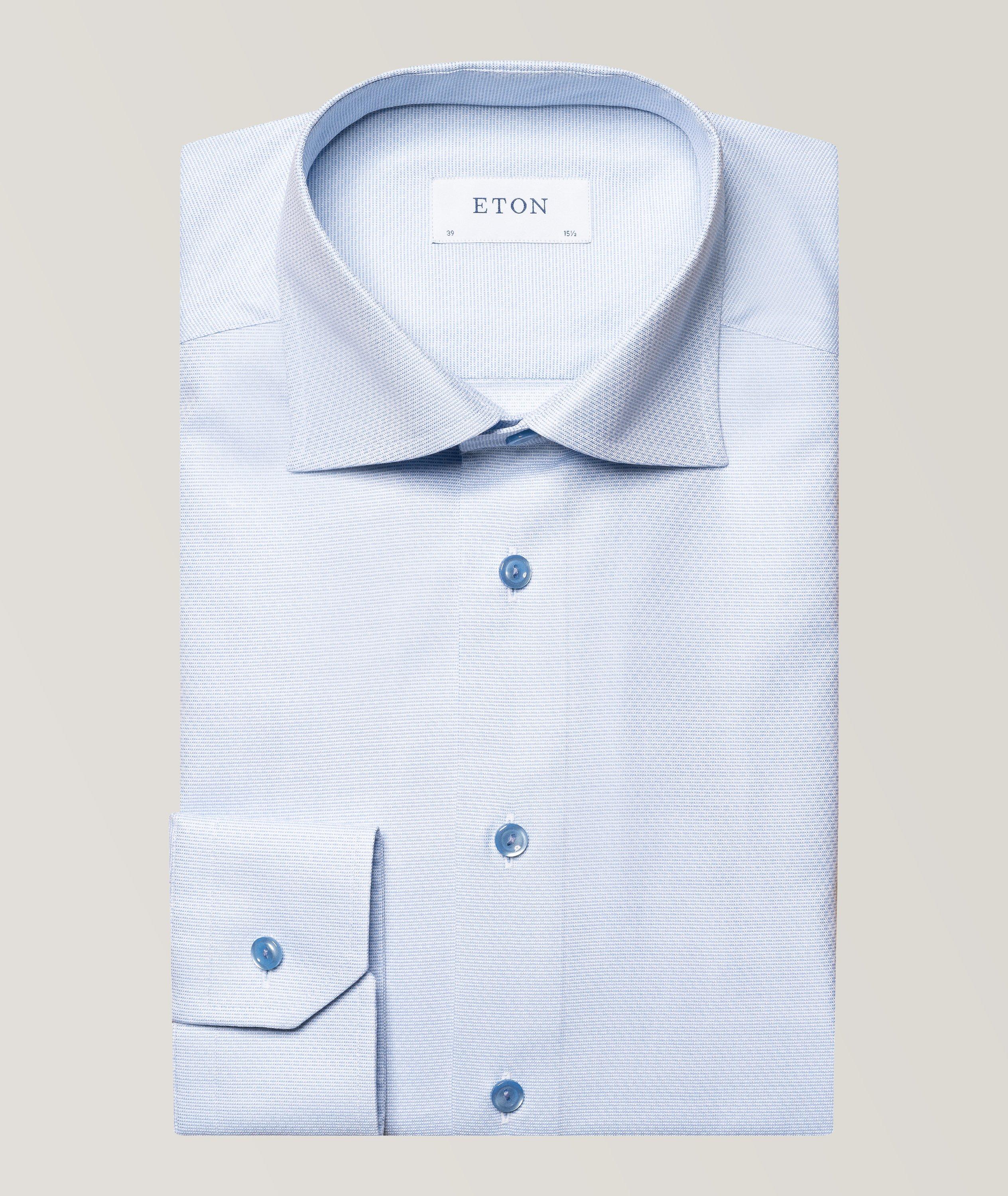 Slim-Fit Dobby Shirt image 0