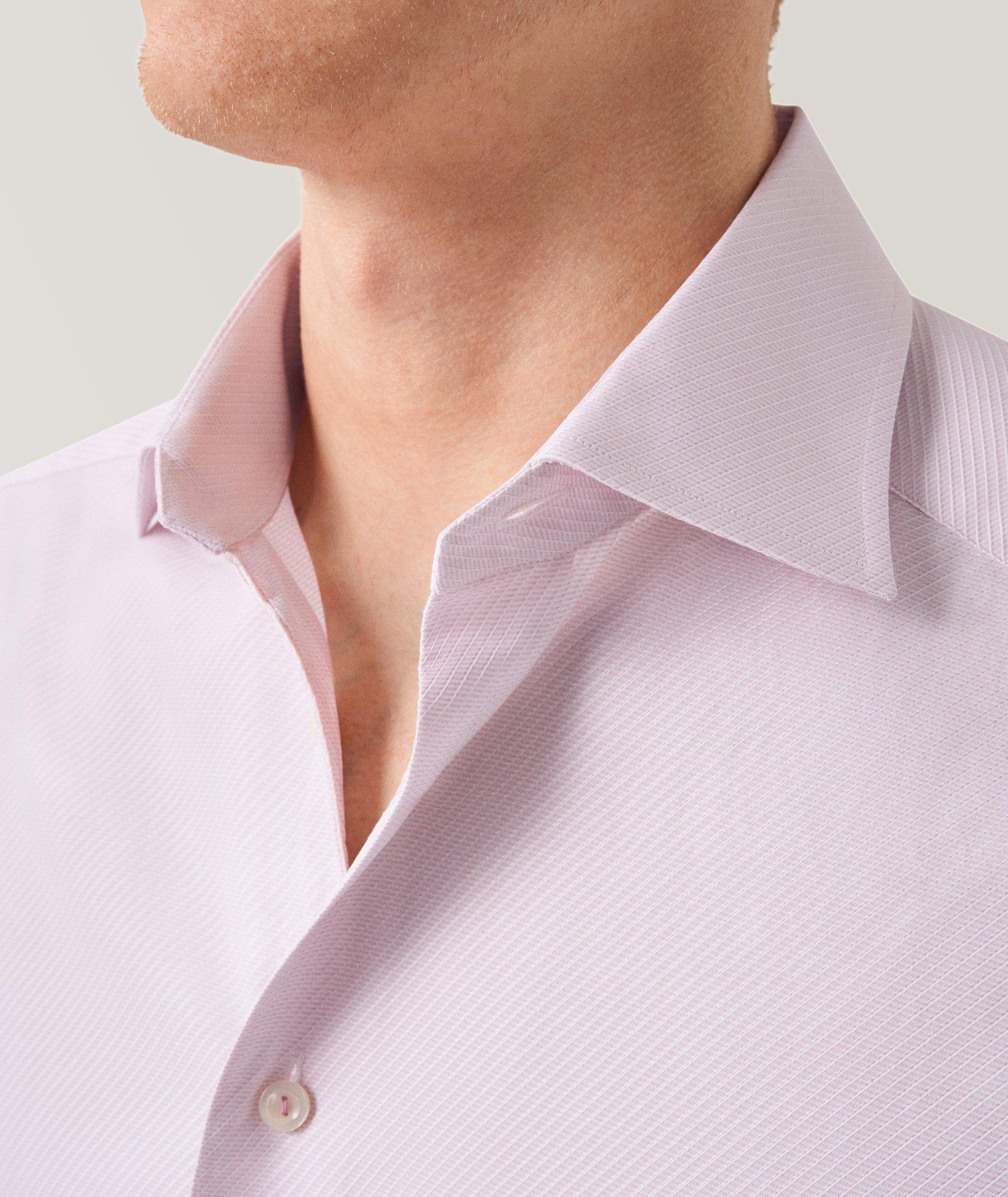Slim-Fit Dobby Dress Shirt image 1