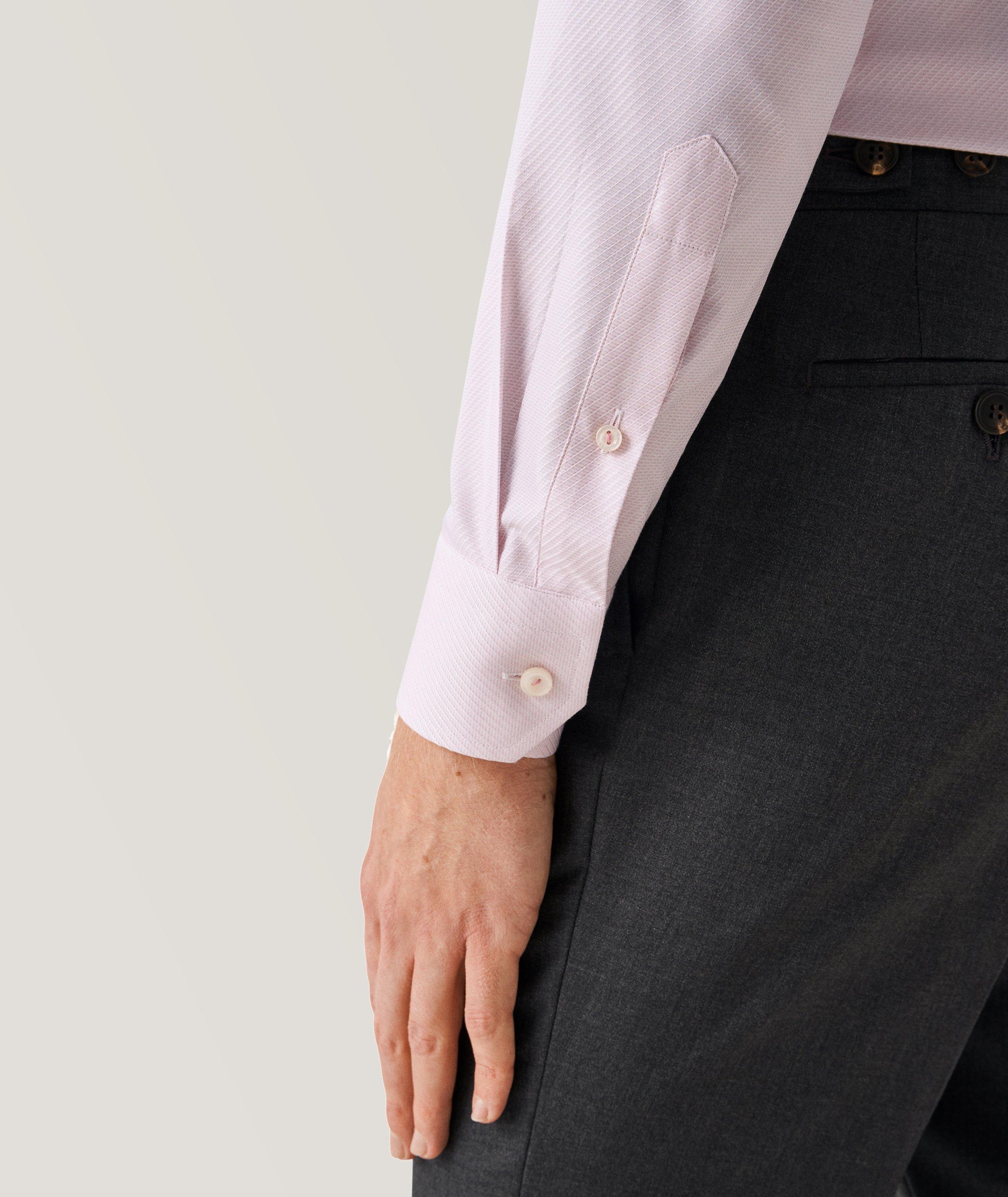 Slim-Fit Dobby Dress Shirt image 2