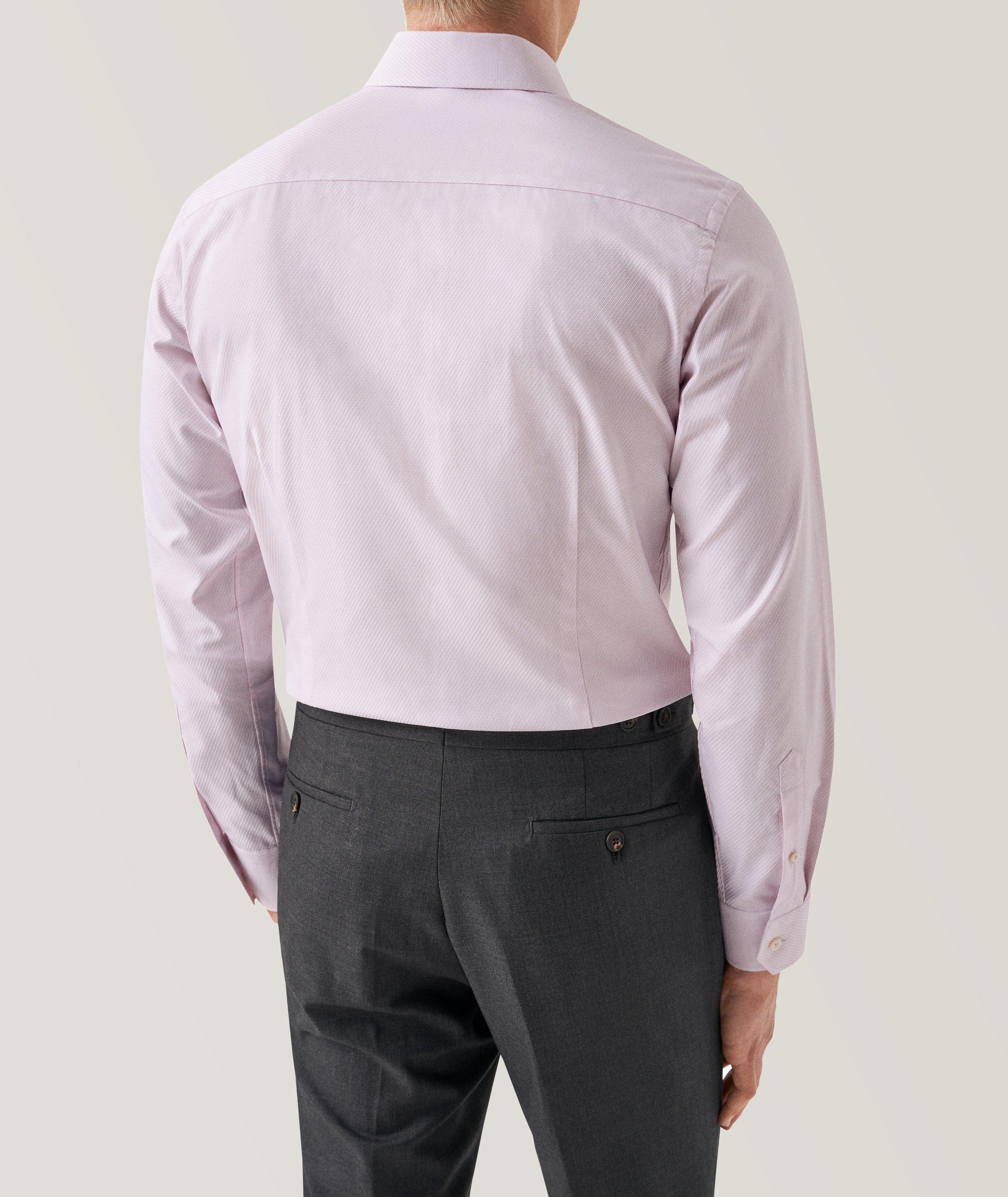 Slim-Fit Dobby Dress Shirt image 4
