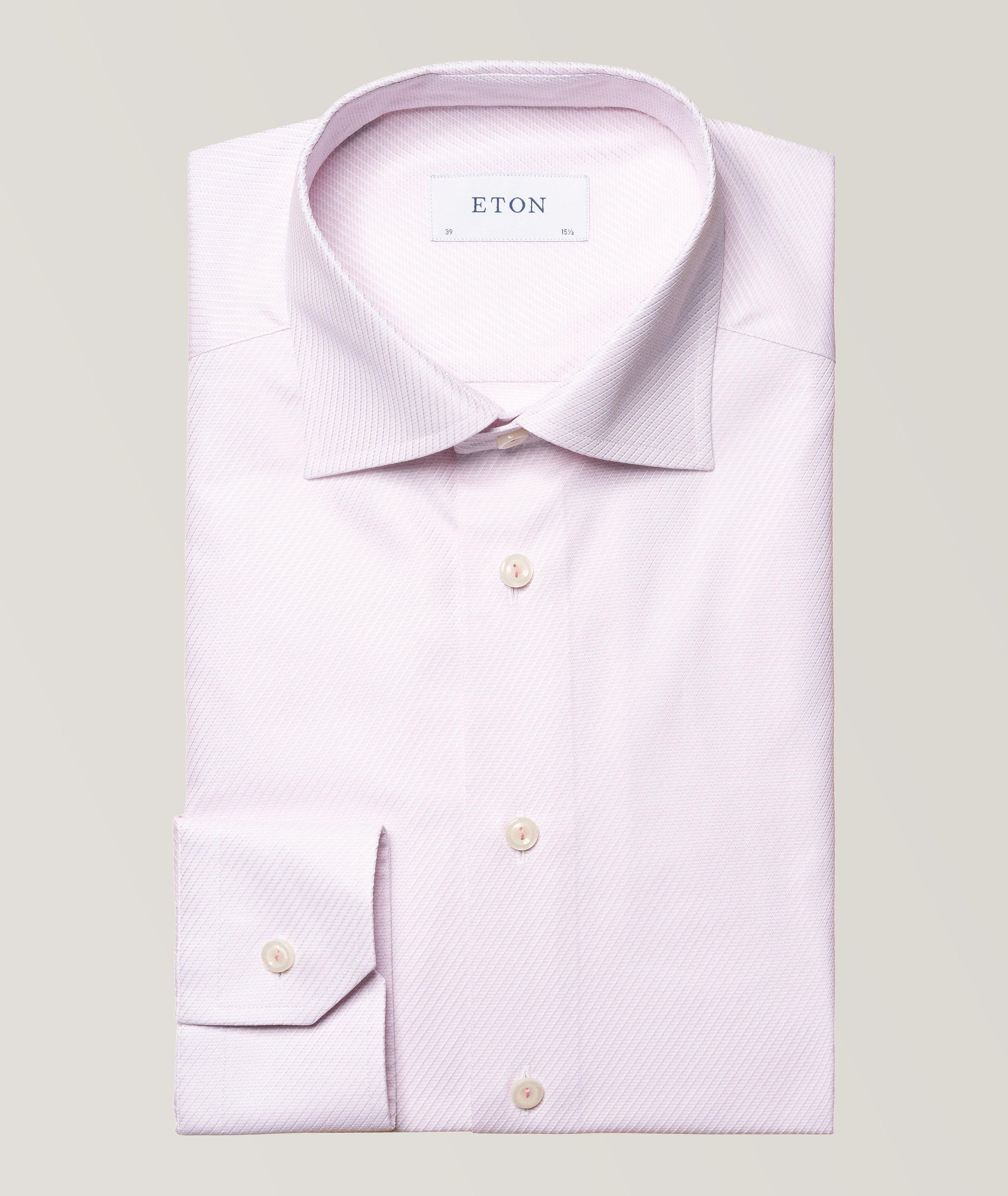 Slim-Fit Dobby Dress Shirt image 0