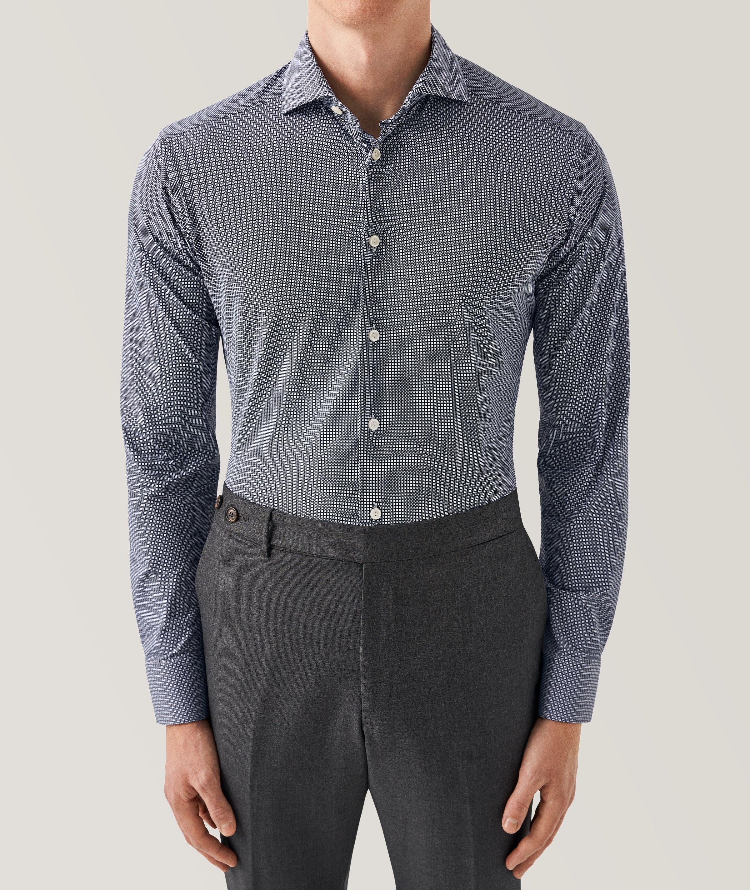 Geometric Four-Way Stretch Dress Shirt  image 3