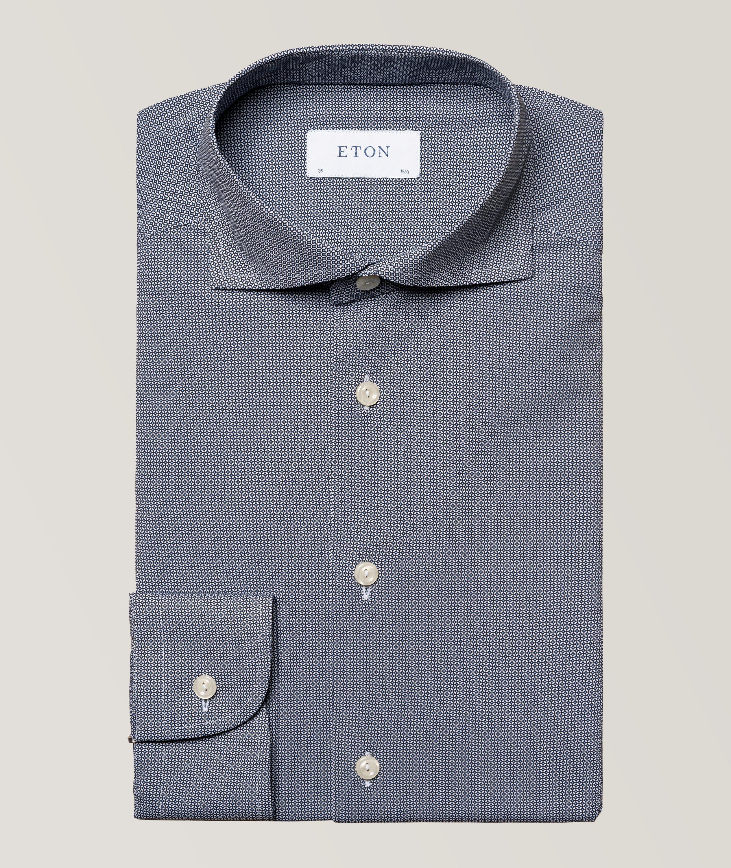 Geometric Four-Way Stretch Dress Shirt  image 0