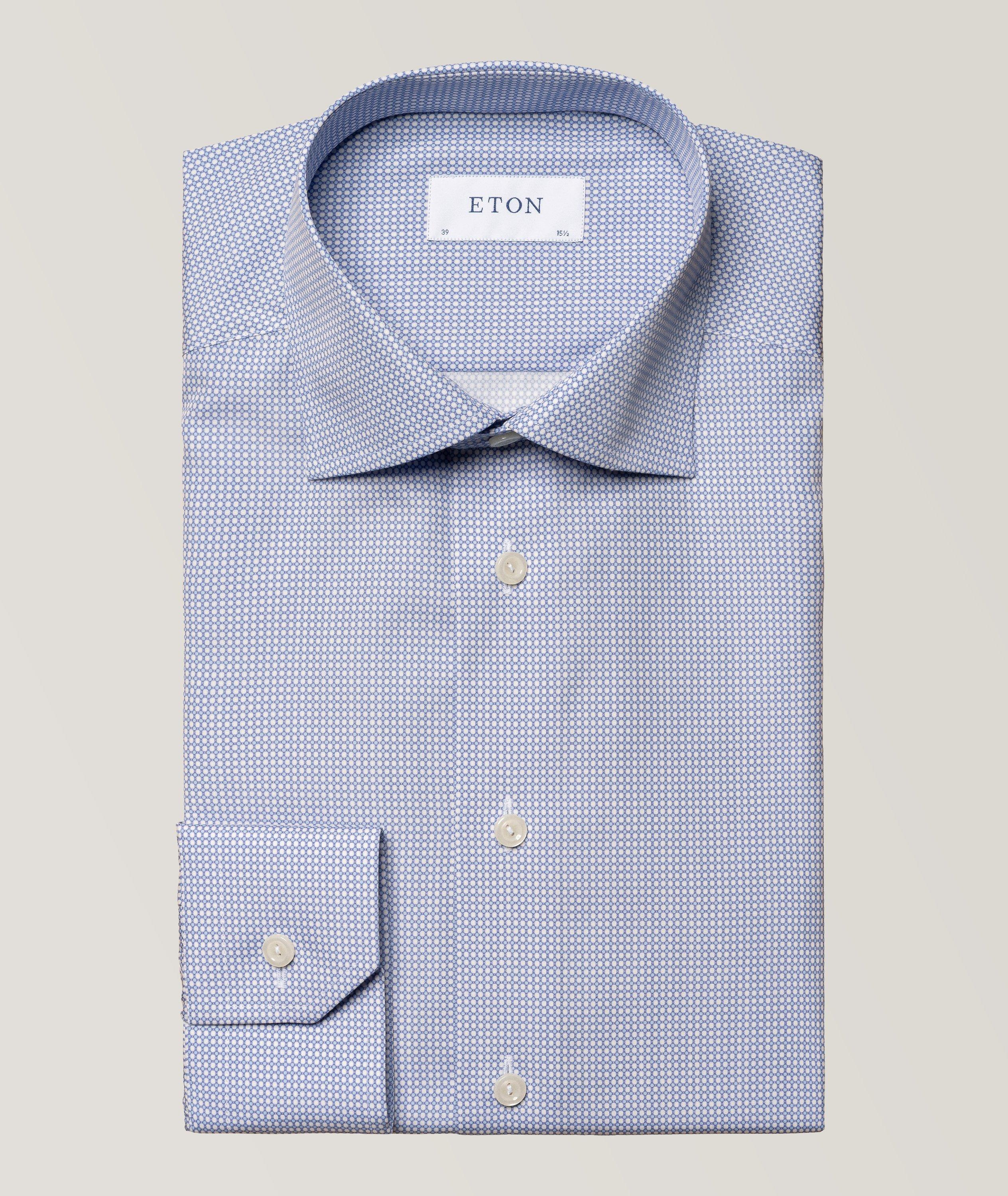 Contemporary-Fit Micro Dress Shirt image 0