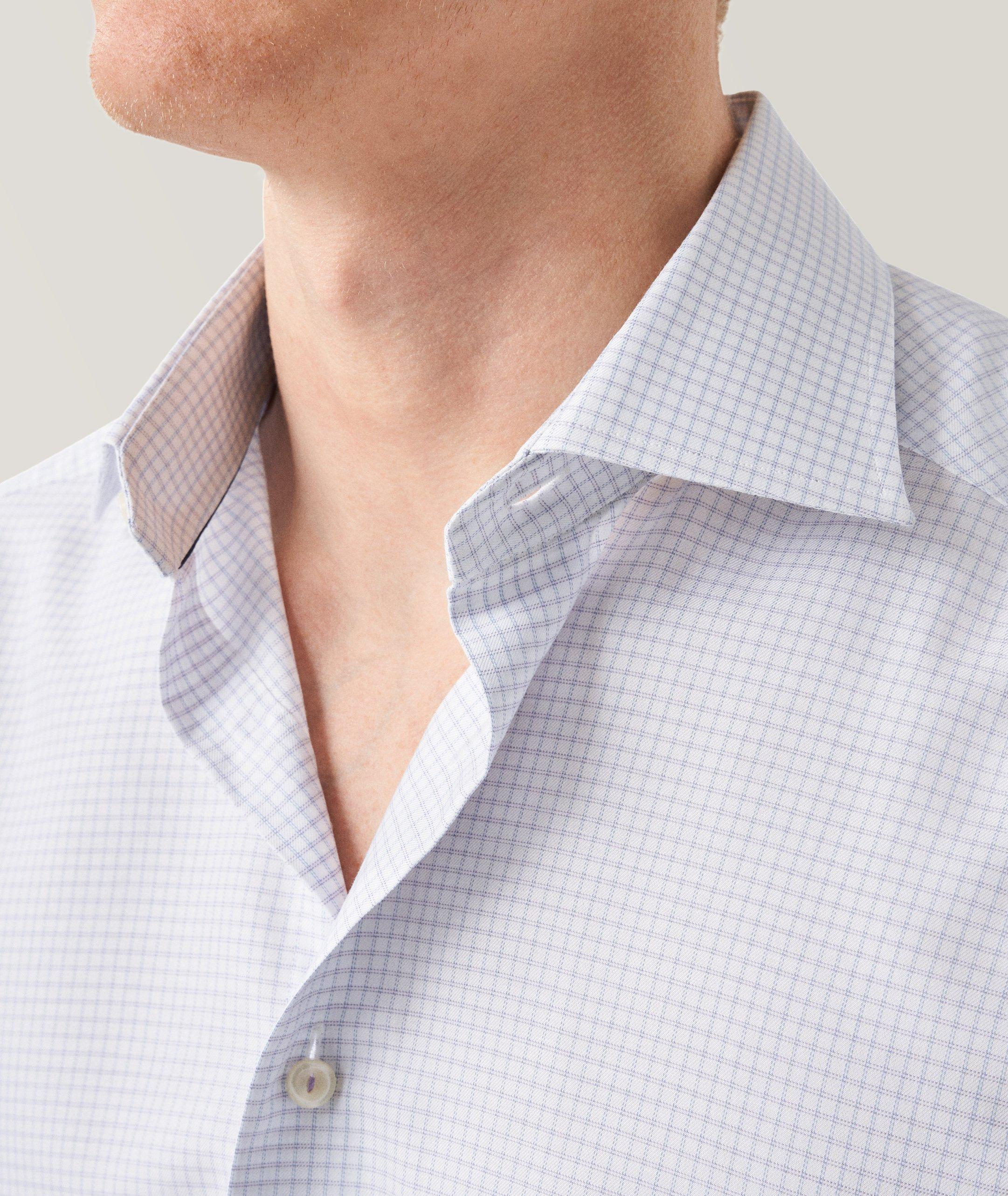 Check Cotton-Tencel Dress Shirt  image 1