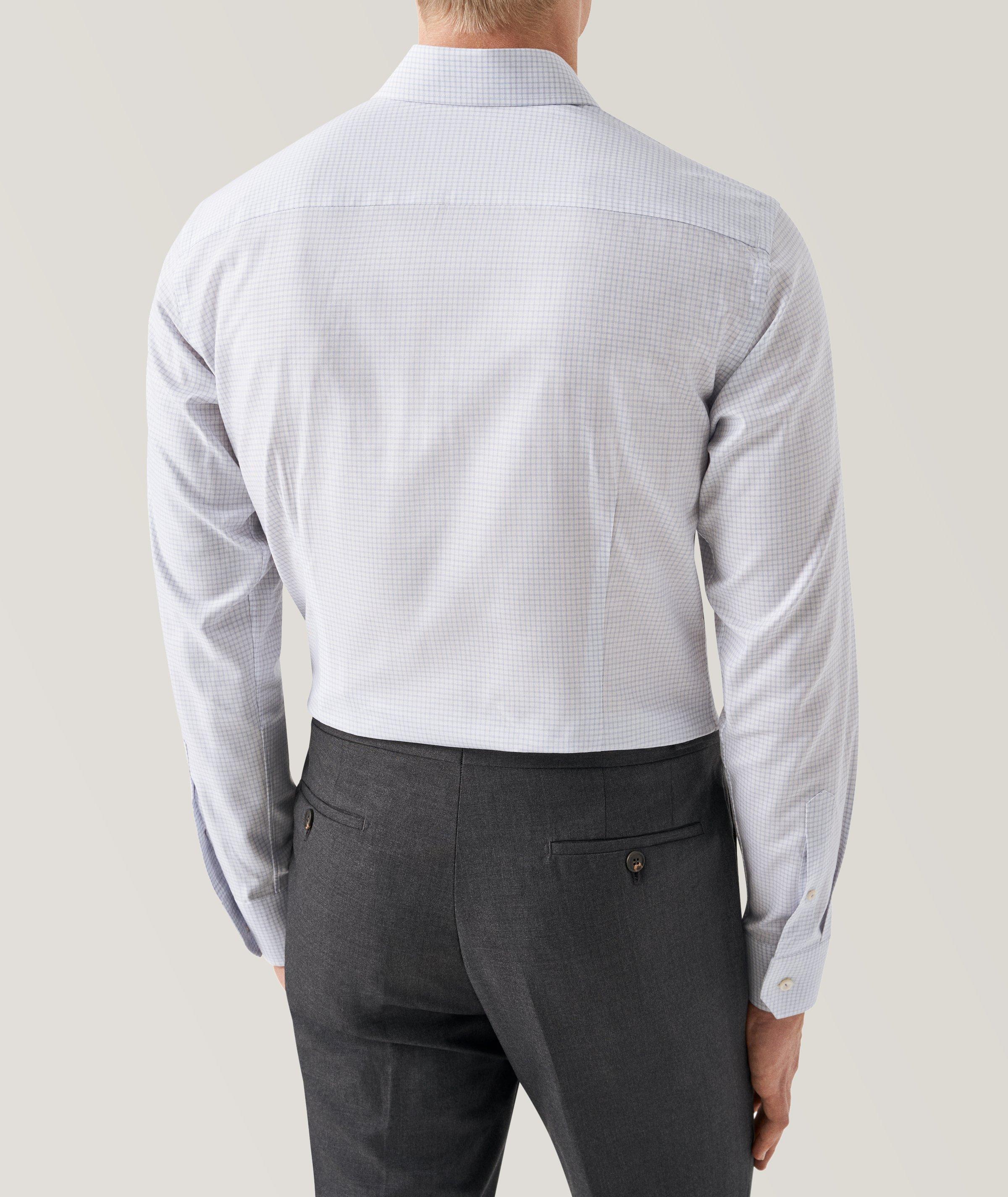 Check Cotton-Tencel Dress Shirt  image 4