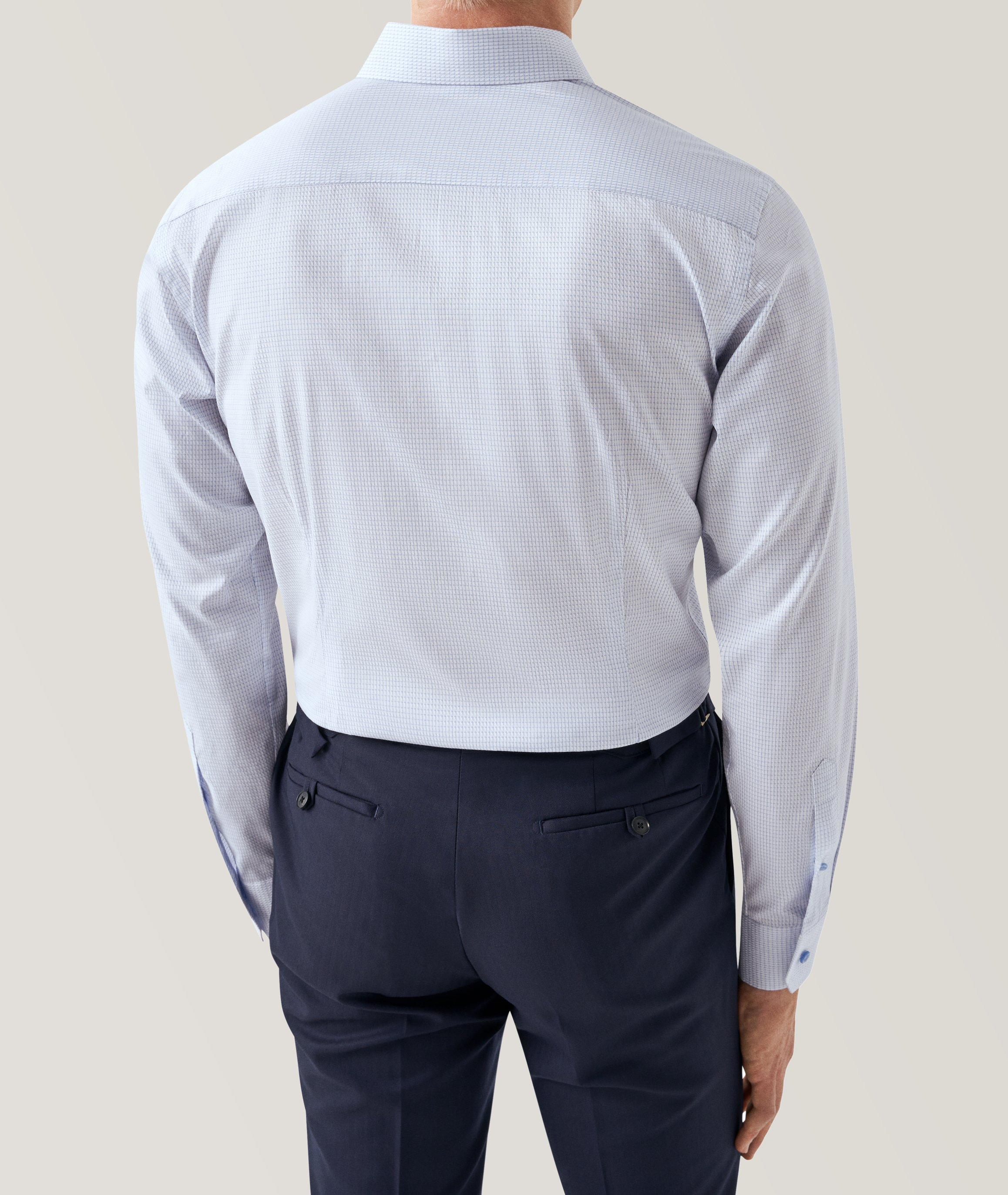 Micro Check Signature Twill Shirt image 4