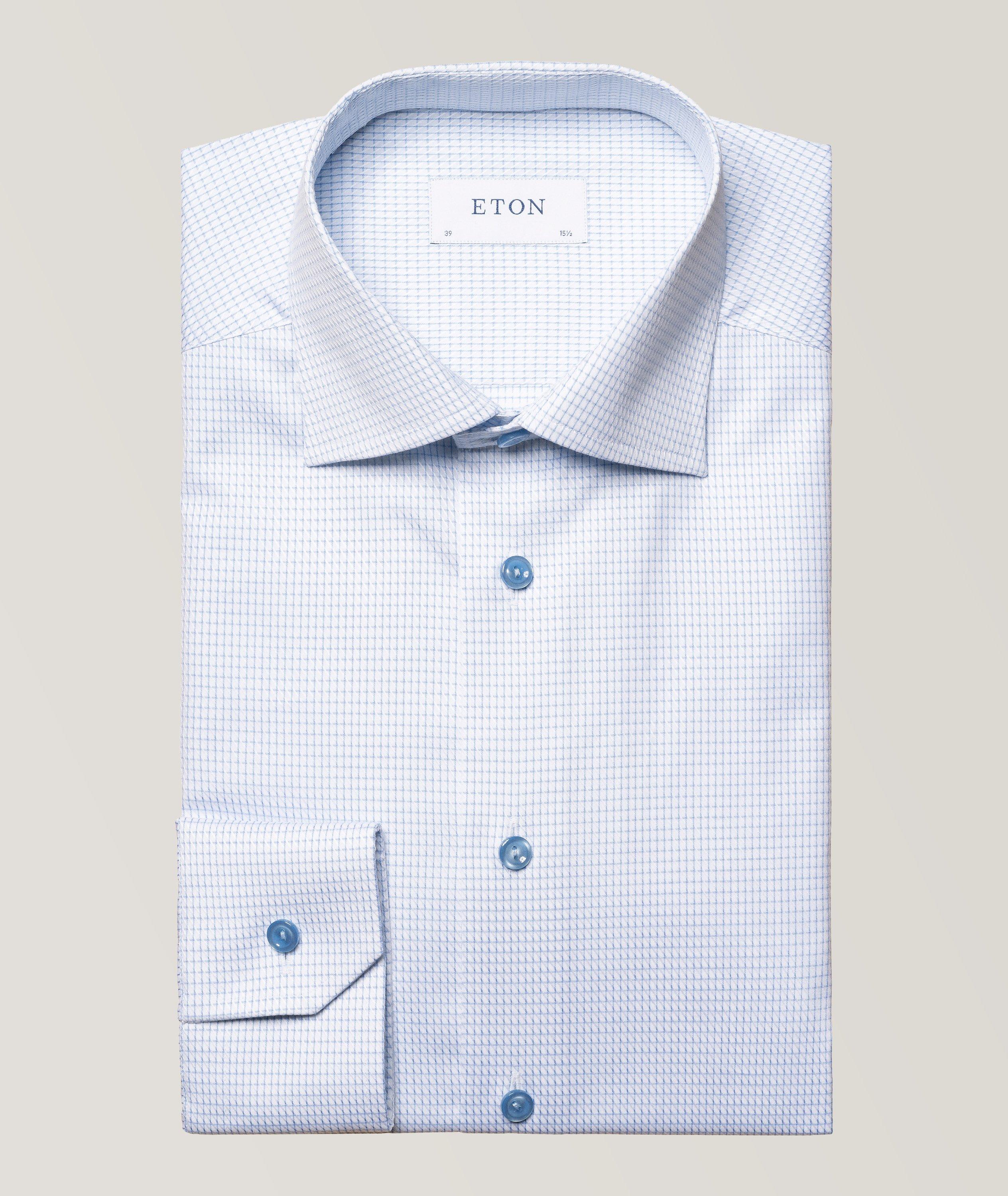 Micro Check Signature Twill Shirt image 0