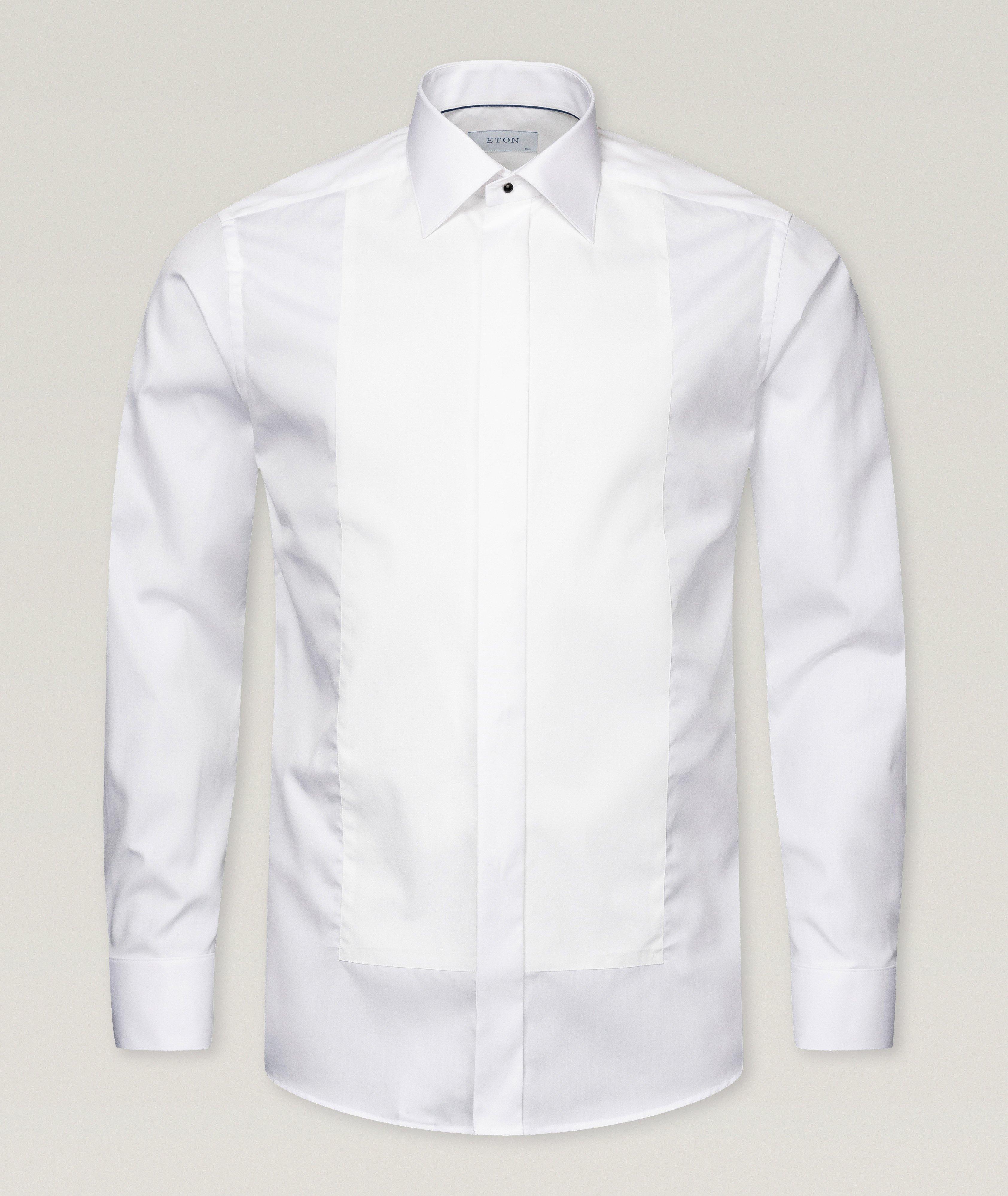 Glimmer Effect Evening Shirt