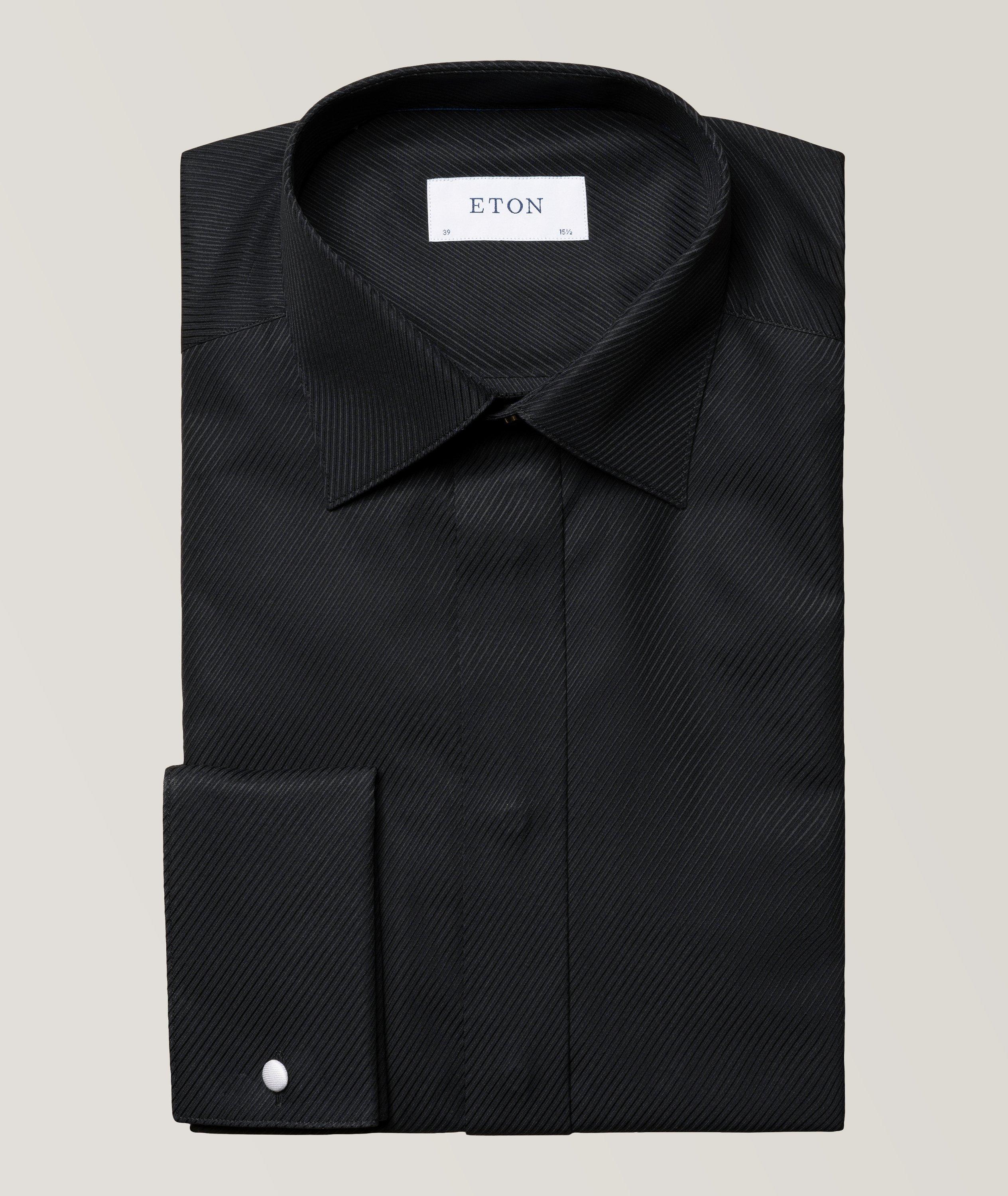 Contemporary-Fit Twill Dobby Evening Shirt image 0