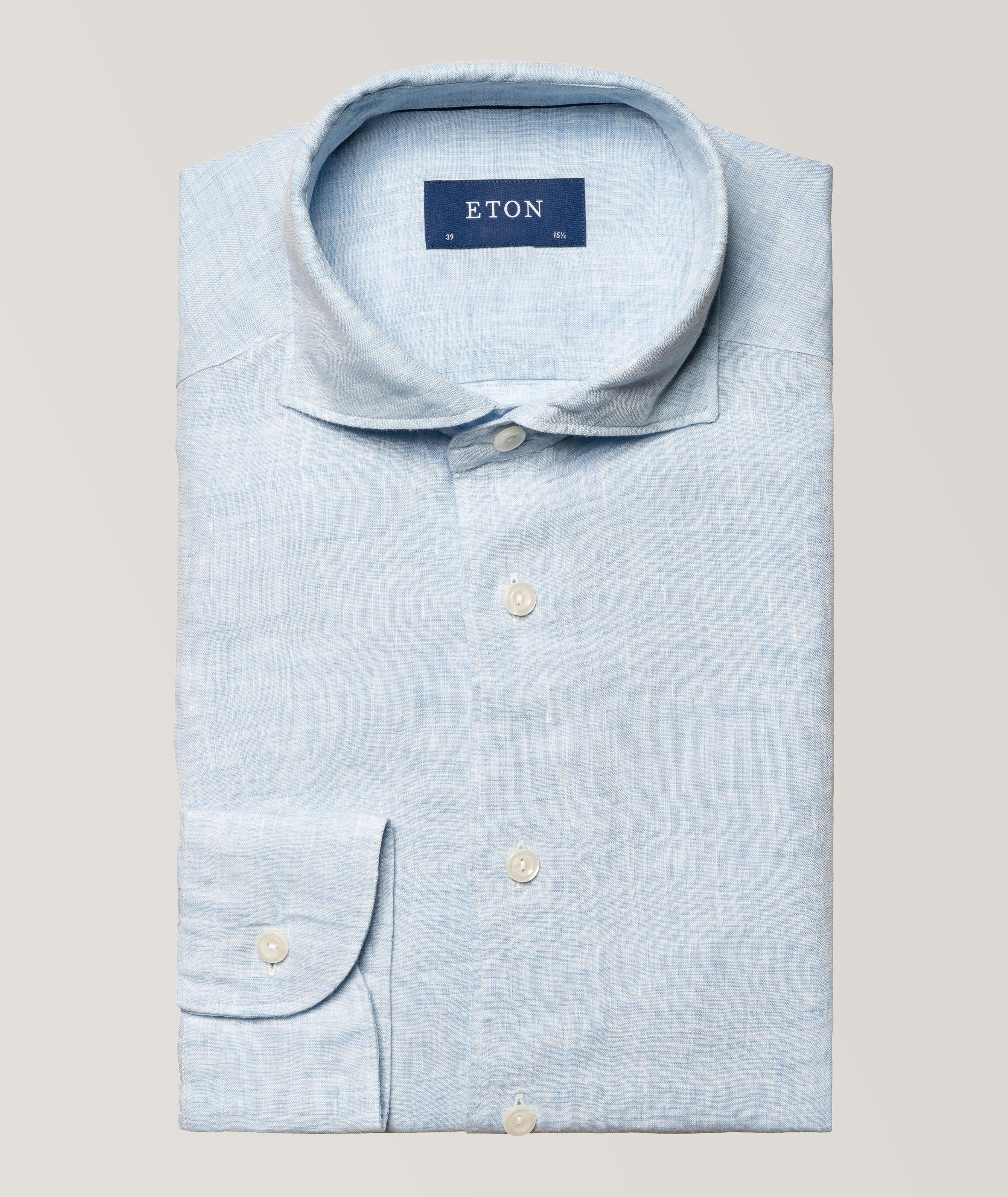 Contemporary-Fit Linen Shirt image 0