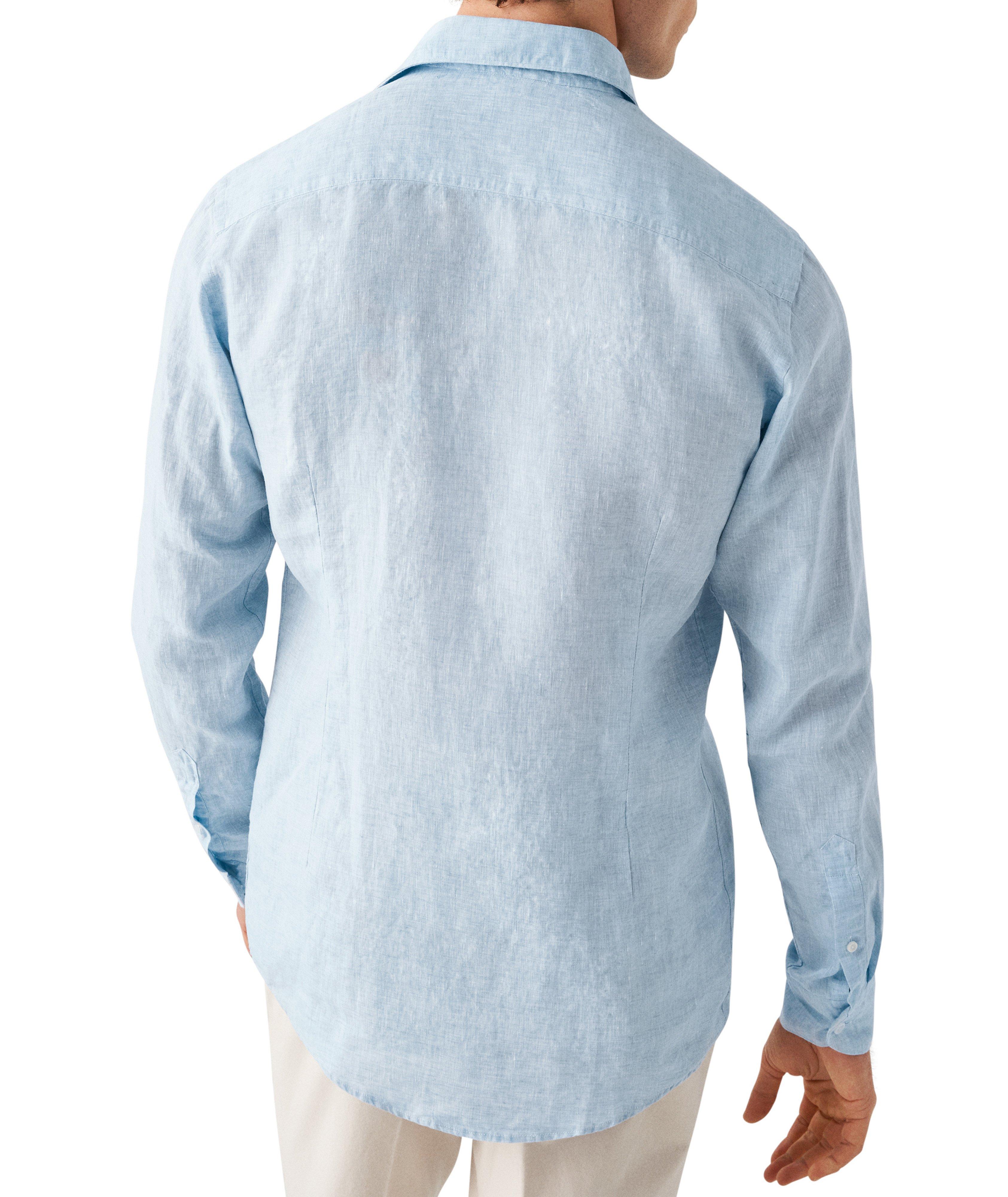 Contemporary-Fit Linen Shirt image 2