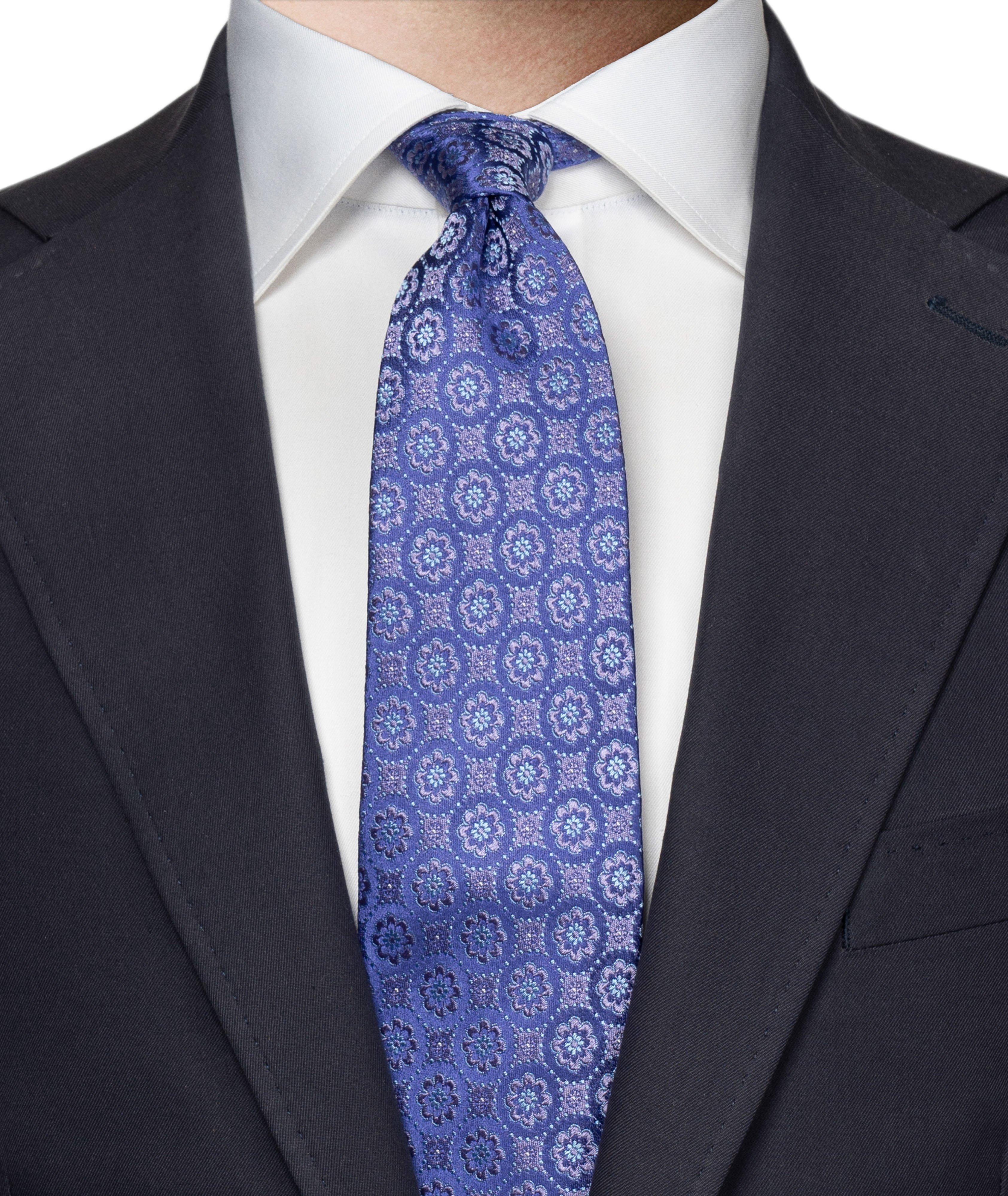 Floral Woven Silk Tie image 2