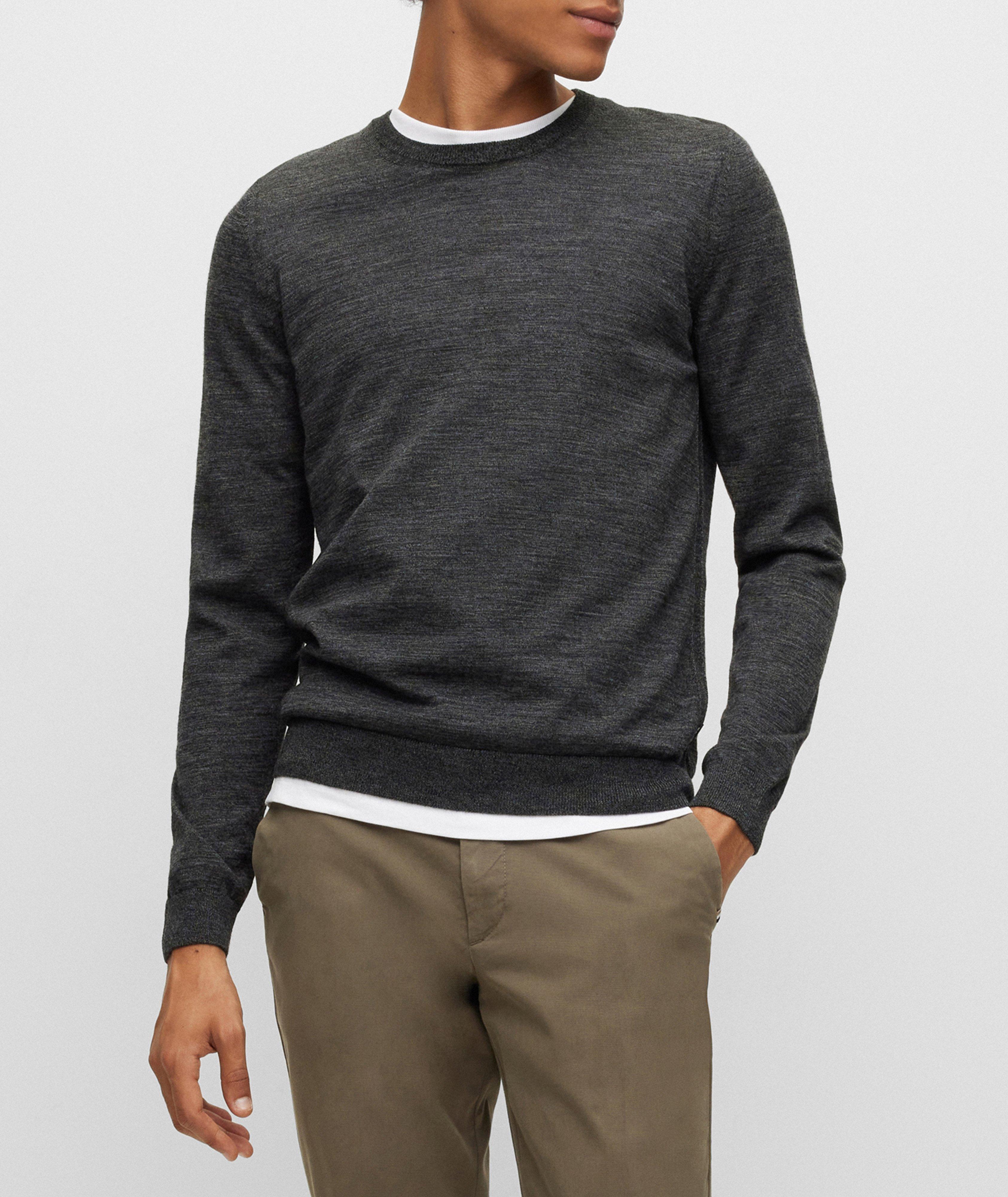 Slim-Fit Virgin Wool Sweater