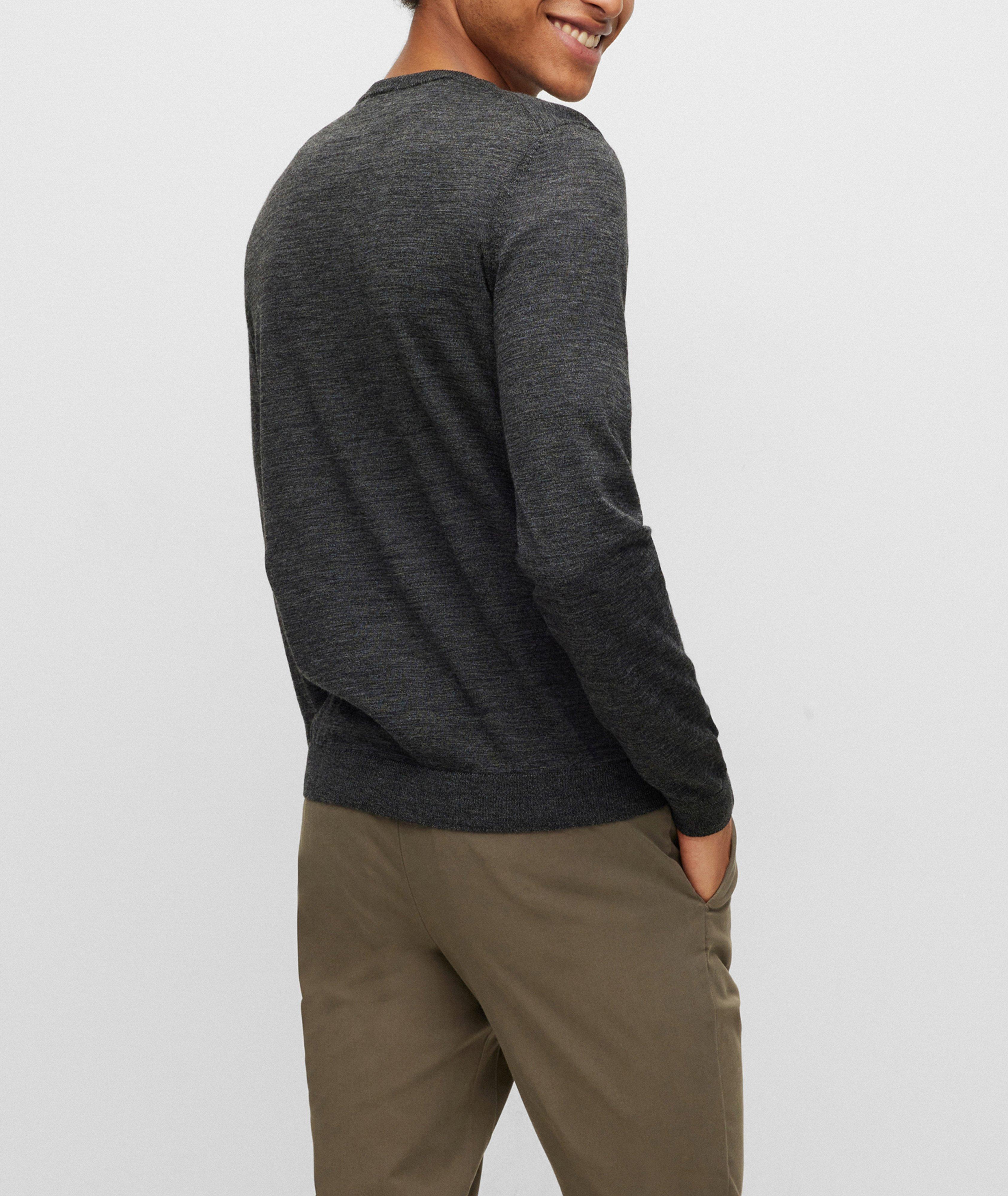 Slim-Fit Virgin Wool Sweater