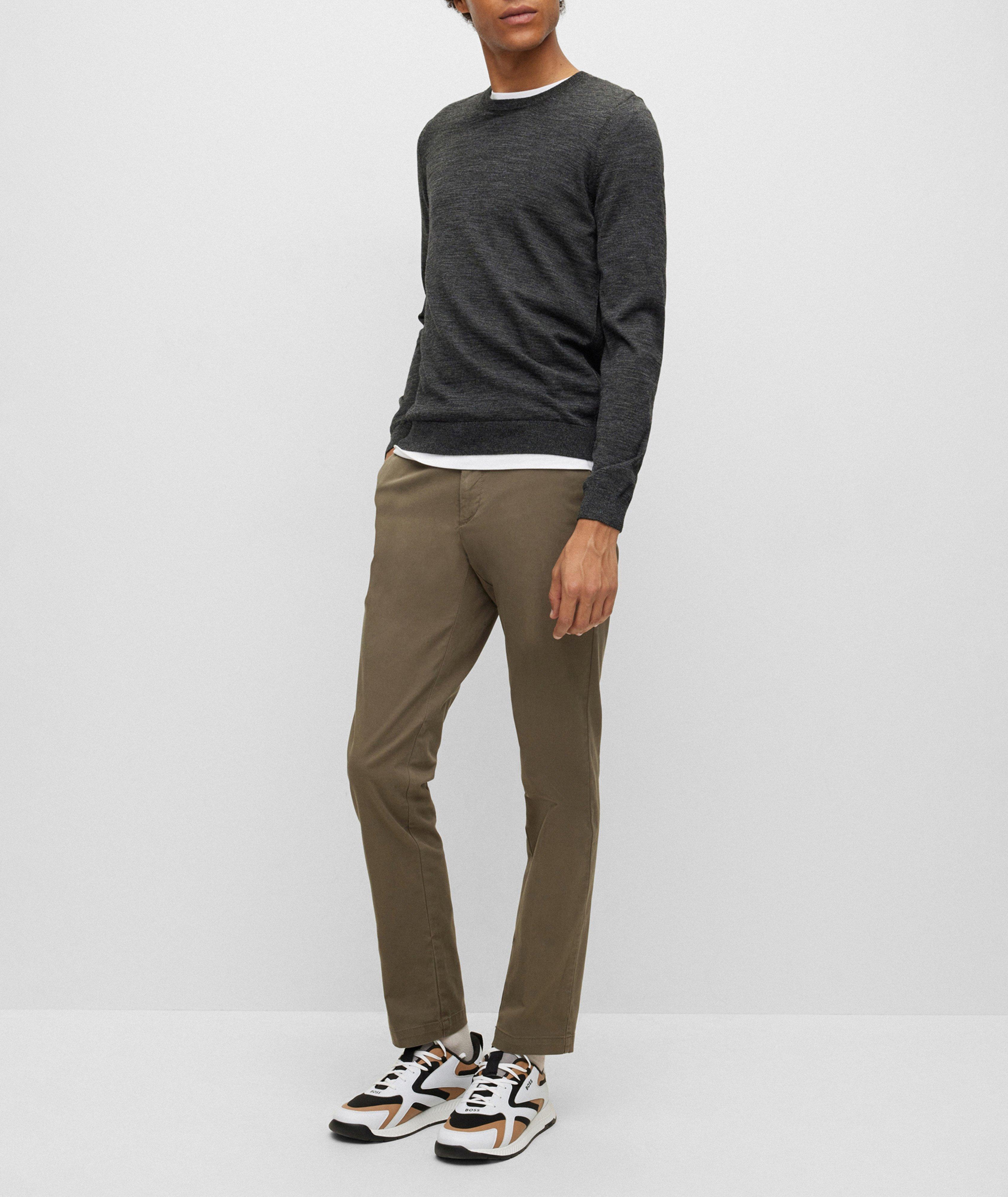 Pull en laine vierge de coupe amincie image 4