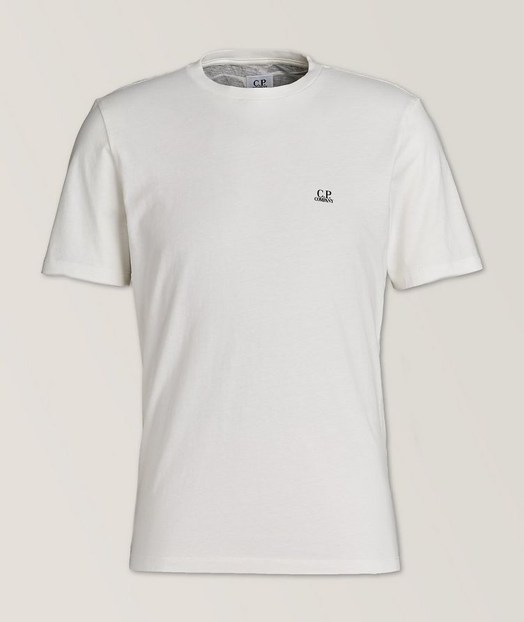 Logo Print Goggle Back Cotton T-Shirt image 0
