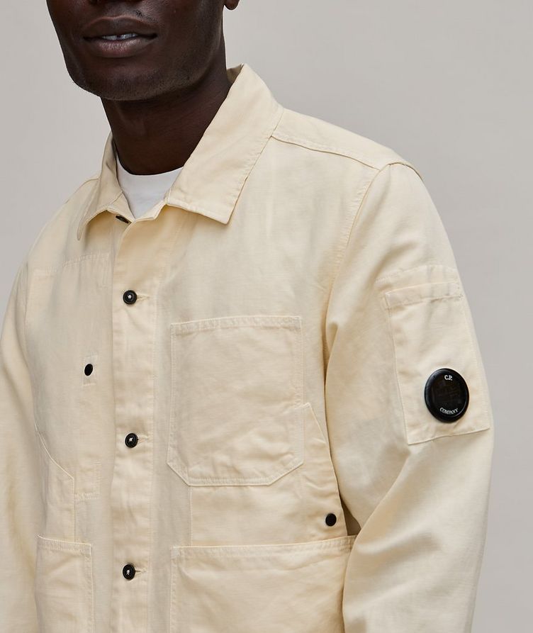 Cotton-Linen Overshirt image 3