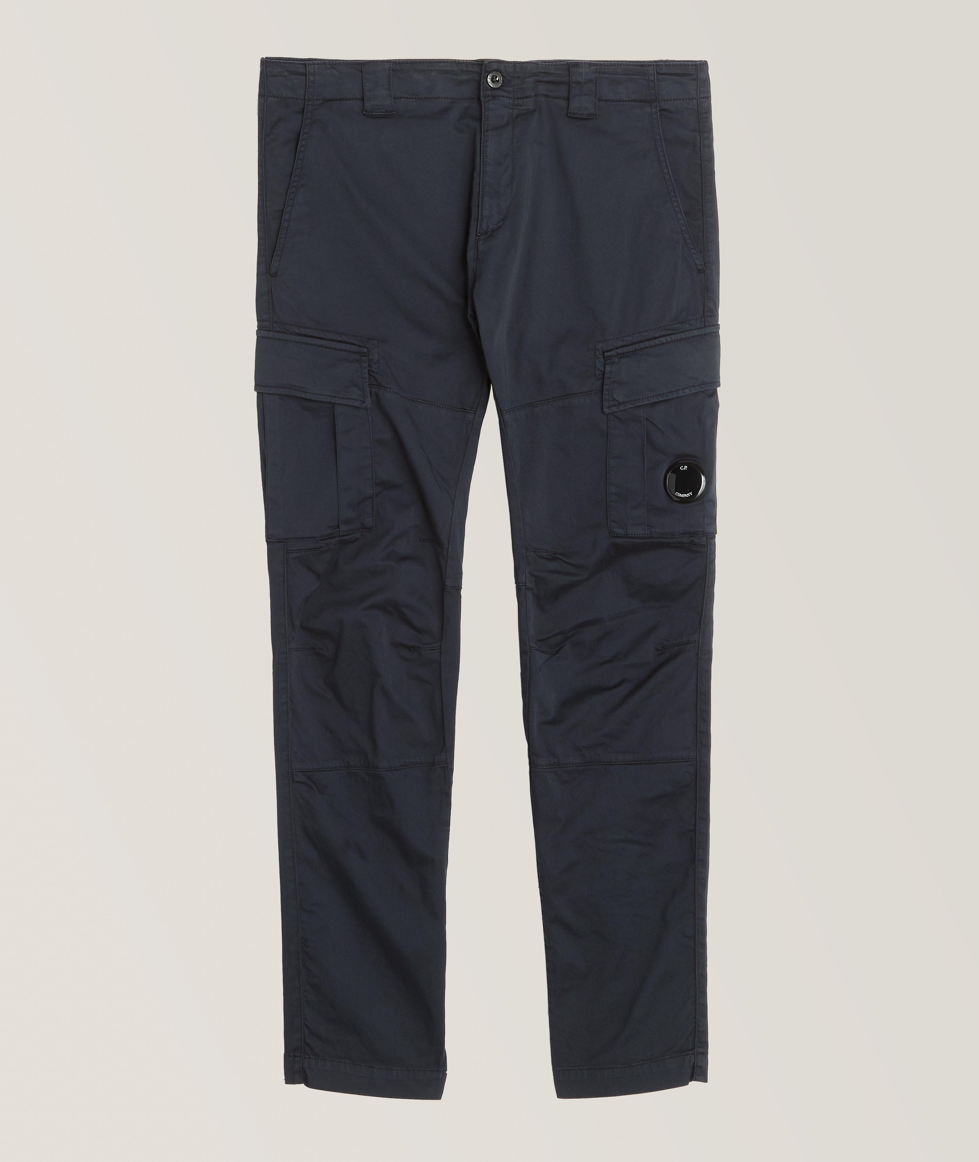 Stretch-Sateen Cargo Pants image 0