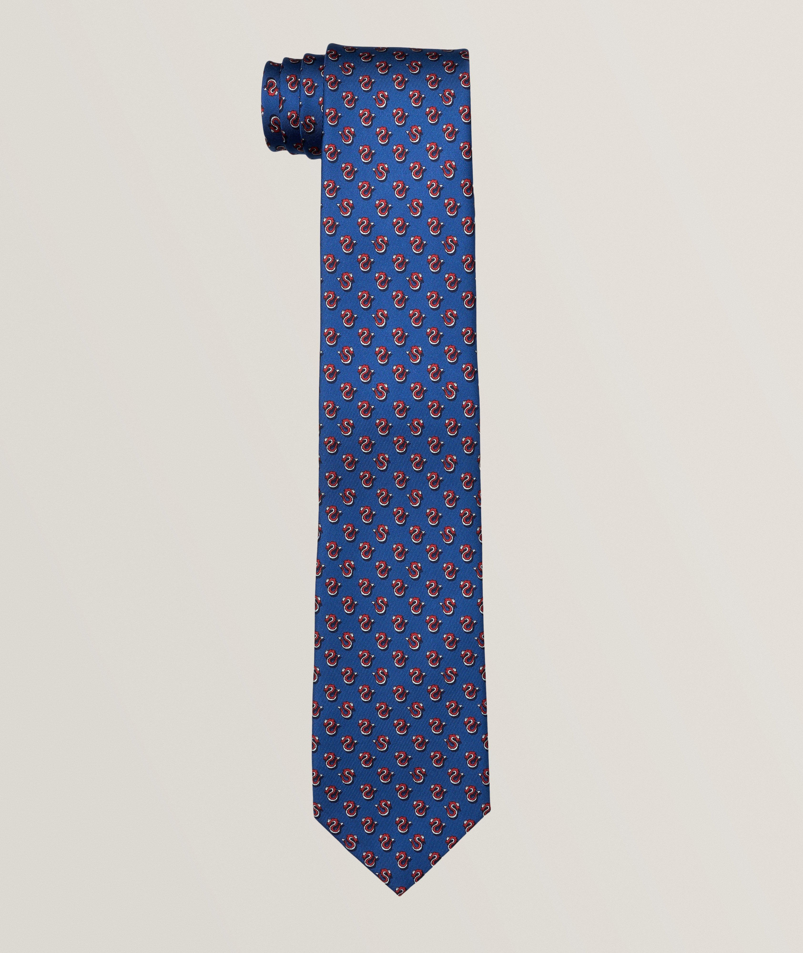 Sea Horse Silk Tie image 0