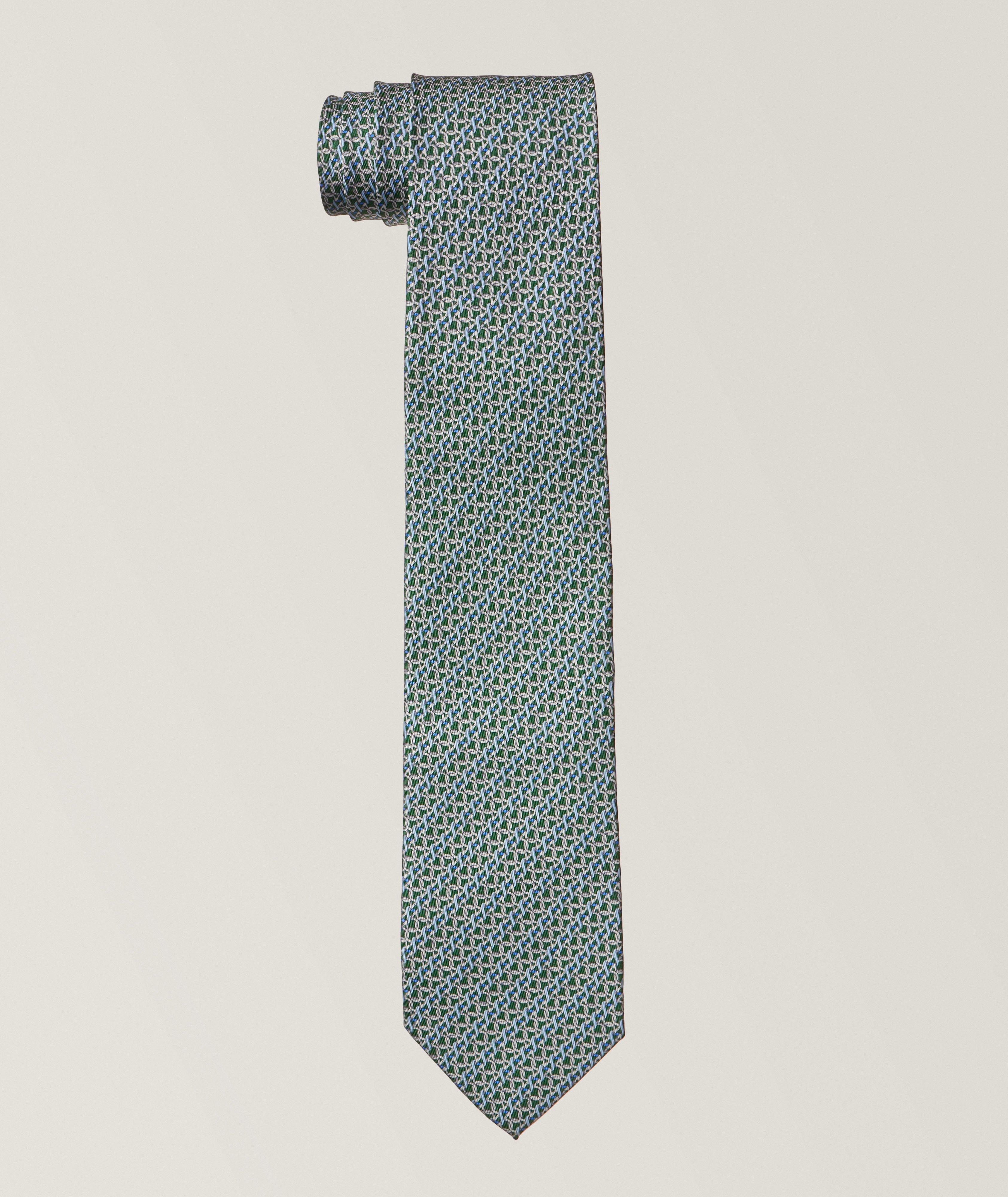 Gancini Silk  Tie image 0