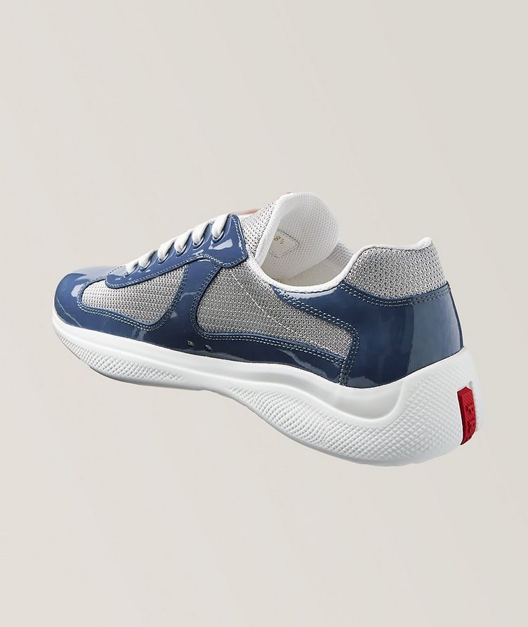 America's Cup Glossy Mixed Material Sneakers image 1