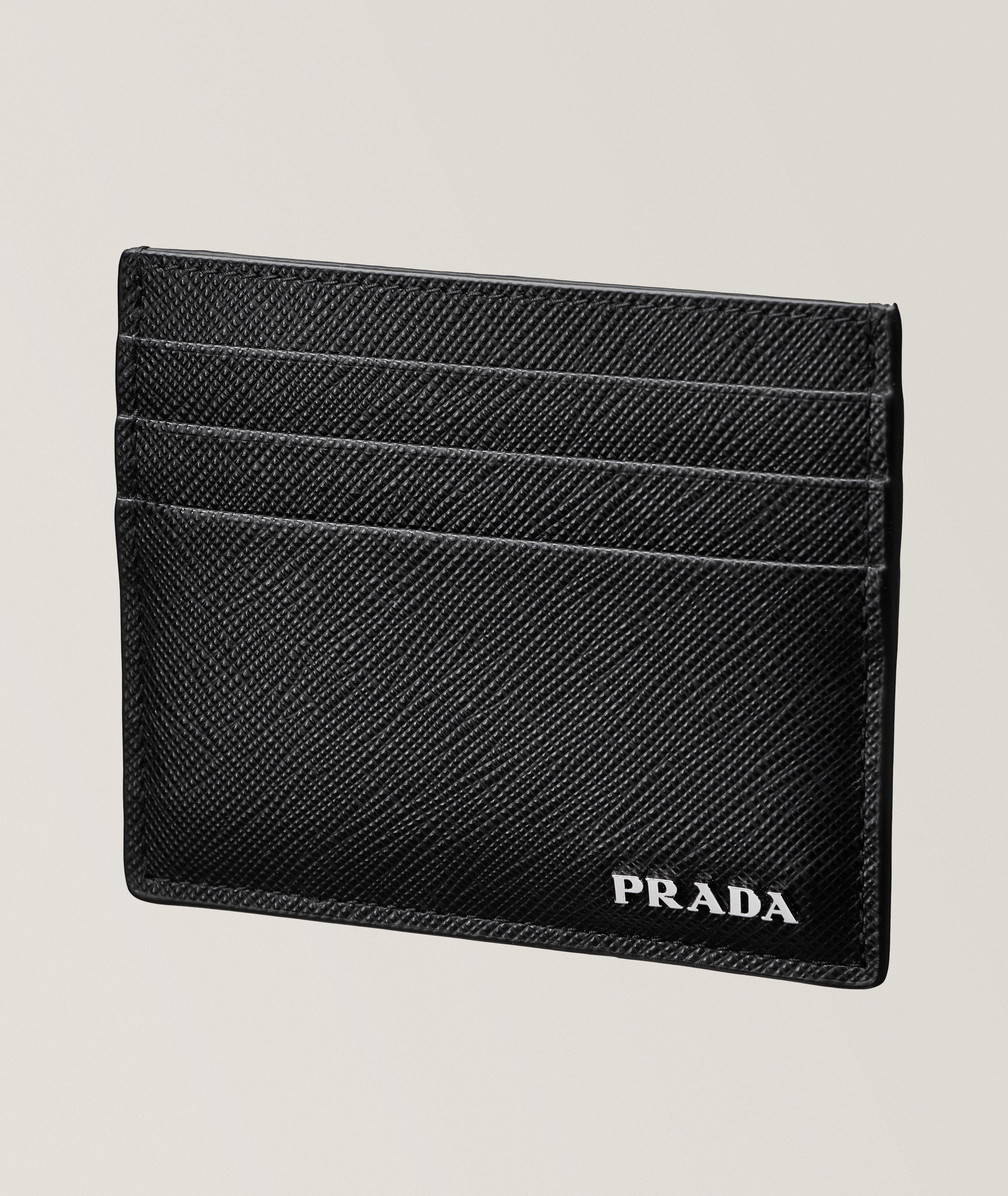 Textured Saffiano Leather Cardholder
