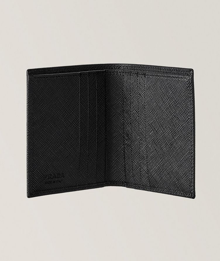 Textured Saffiano Leather Bifold Wallet image 1