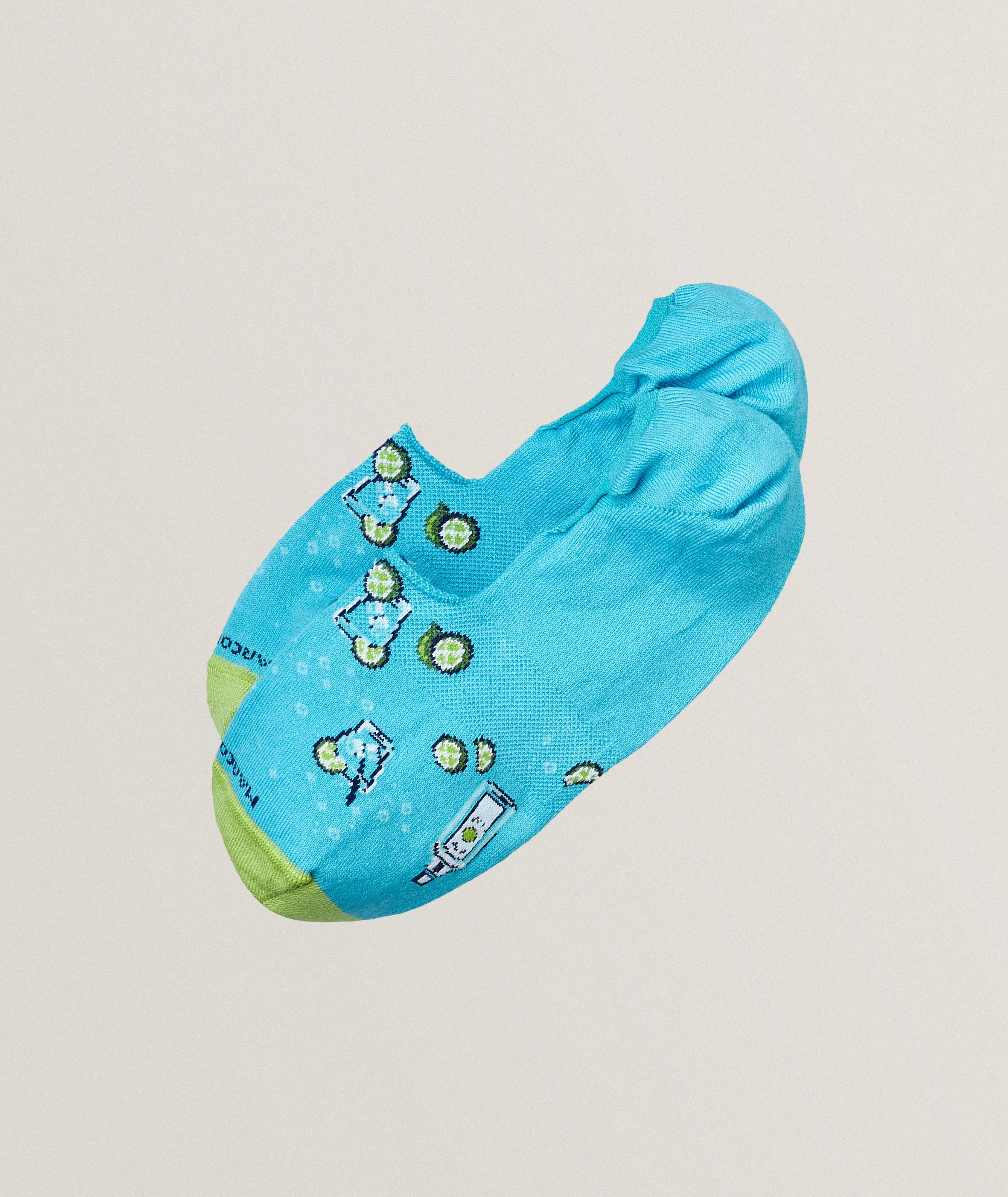 Chaussettes courtes en coton à motif de mojitos image 0