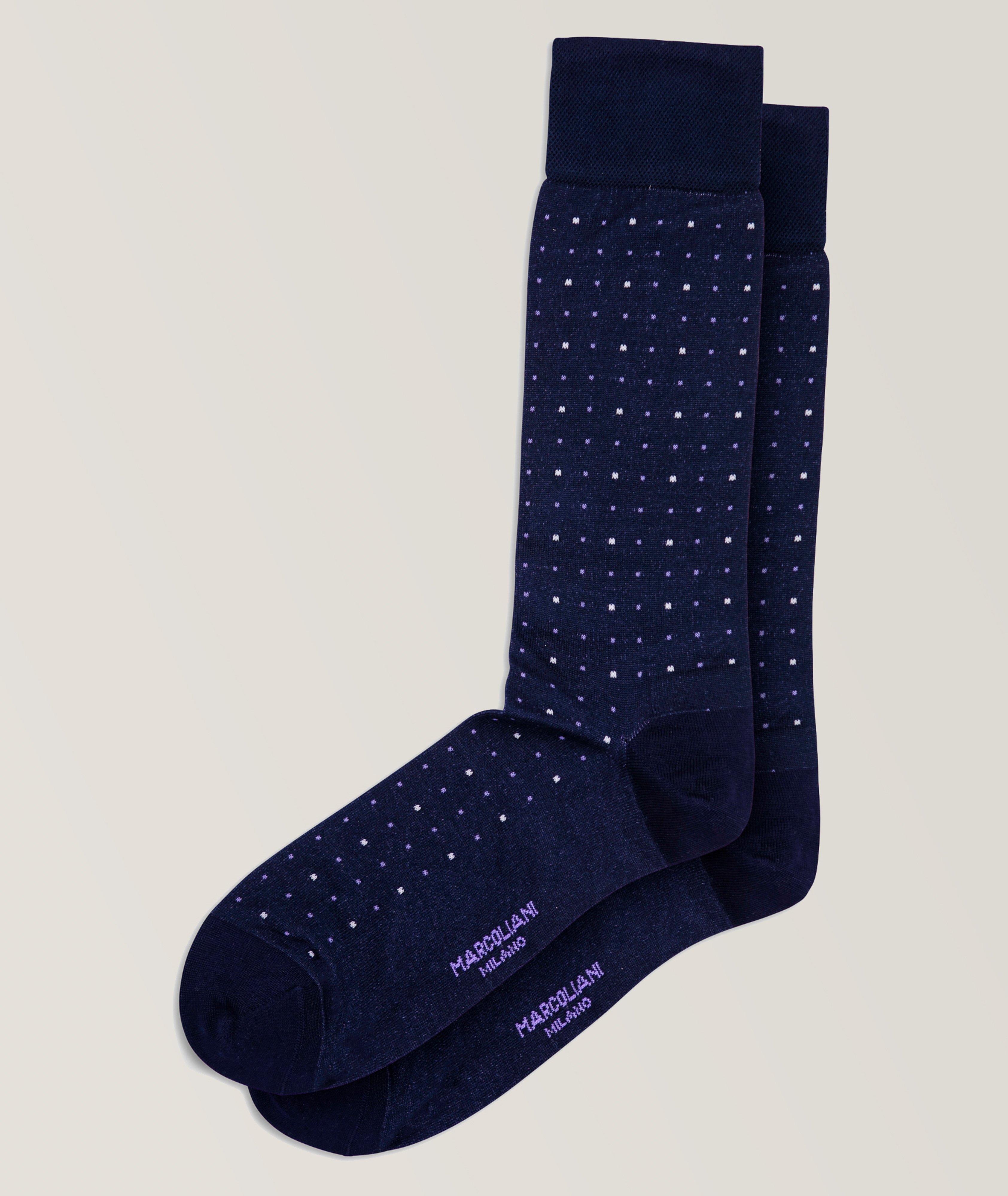 Hi-Class Modal Micro Dots Dress Socks