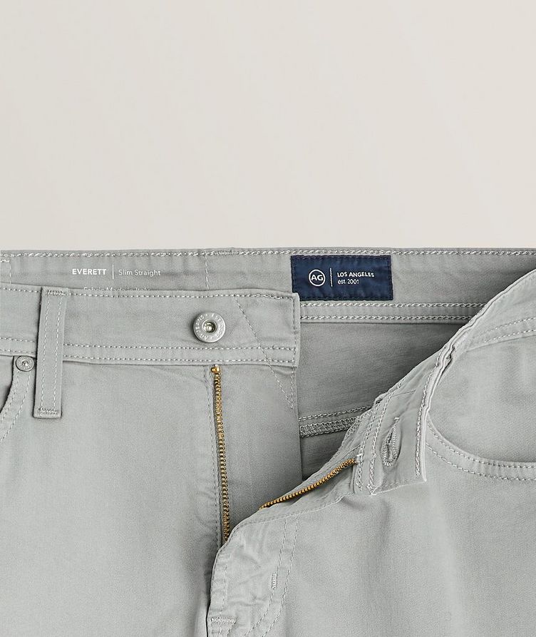 Pantalon Tellis en coton extensible de coupe moderne amincie image 1