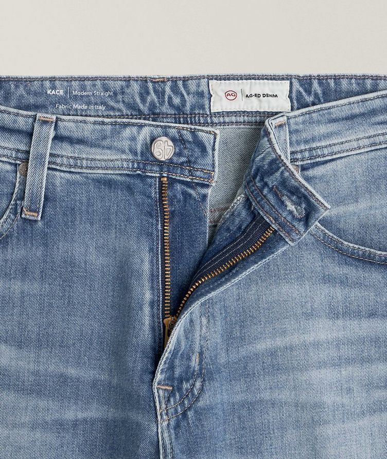 Kace Modern-Straight Cotton-Blend Jeans image 1
