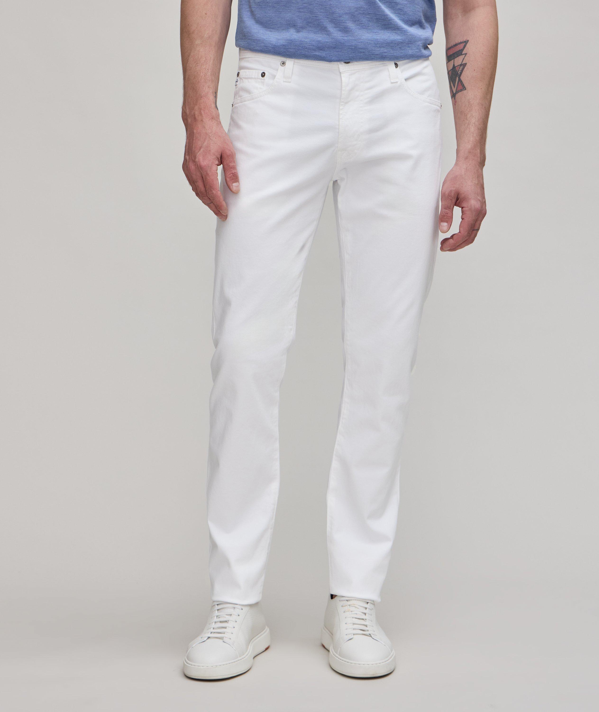 Modern Slim Fit Tellis Stretch-Cotton Pants image 1