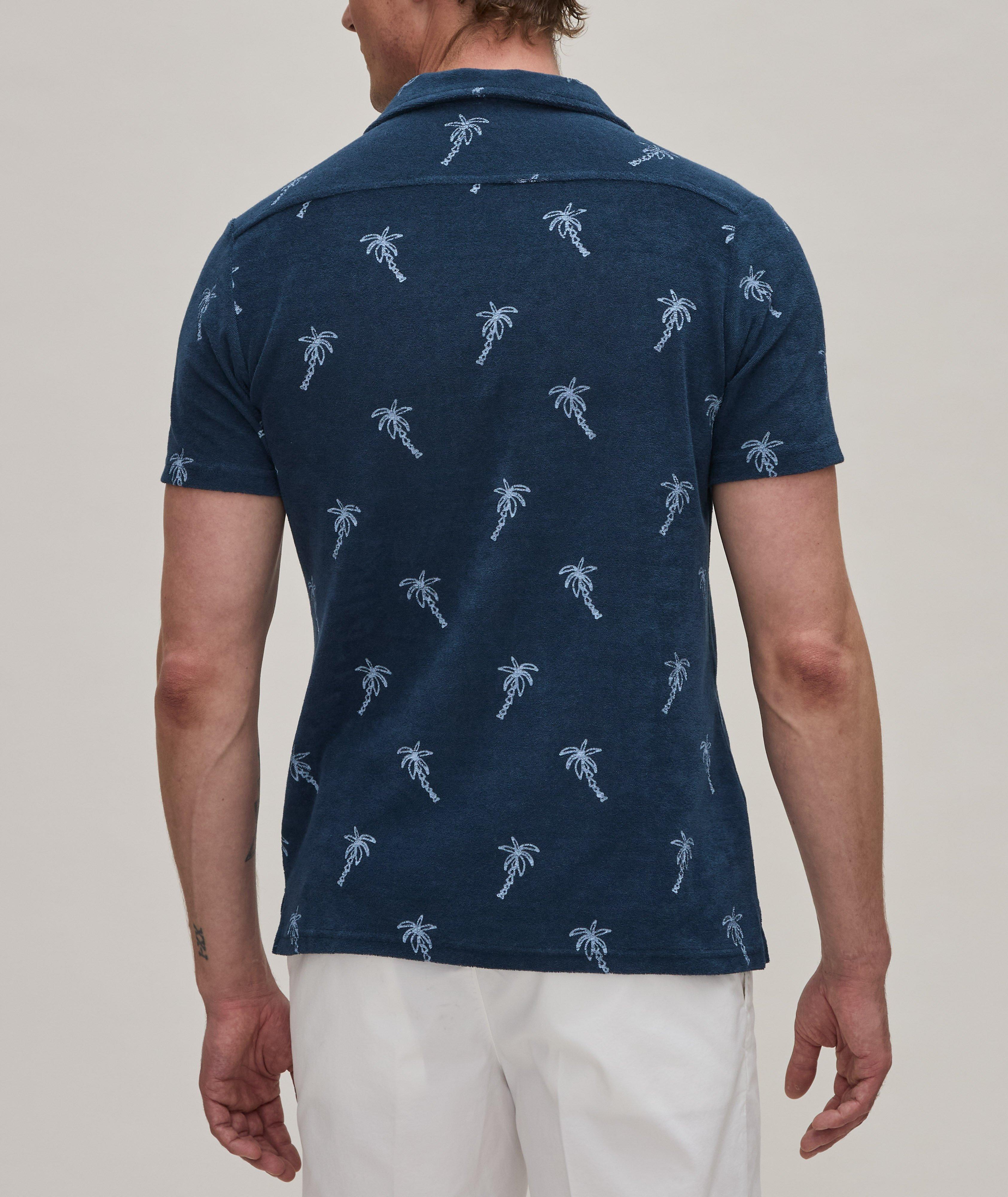 Anton Palm Tree Cotton-Blend Camp Shirt image 2