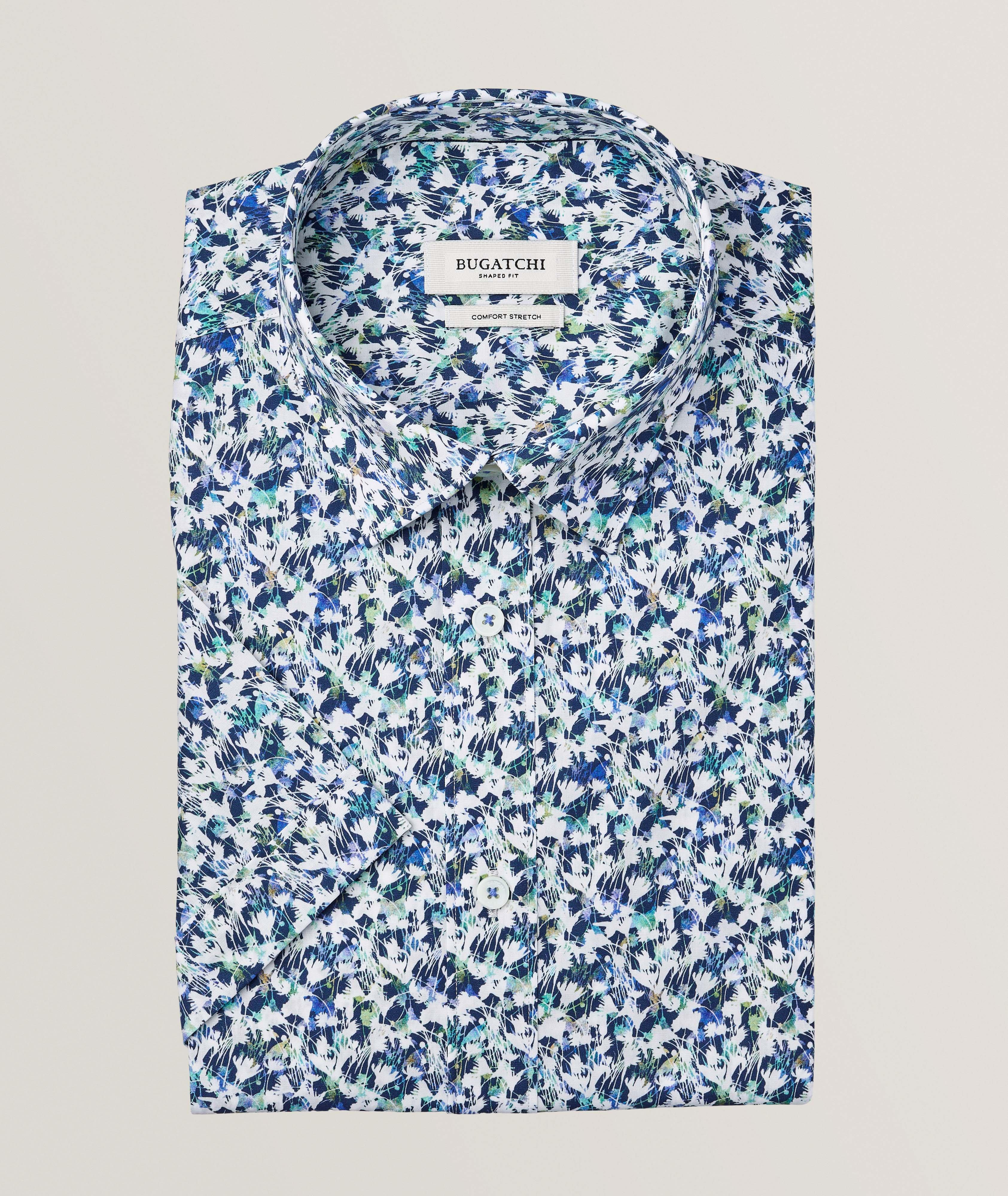 Abstract Flower Comfort Stretch Shirt  image 0