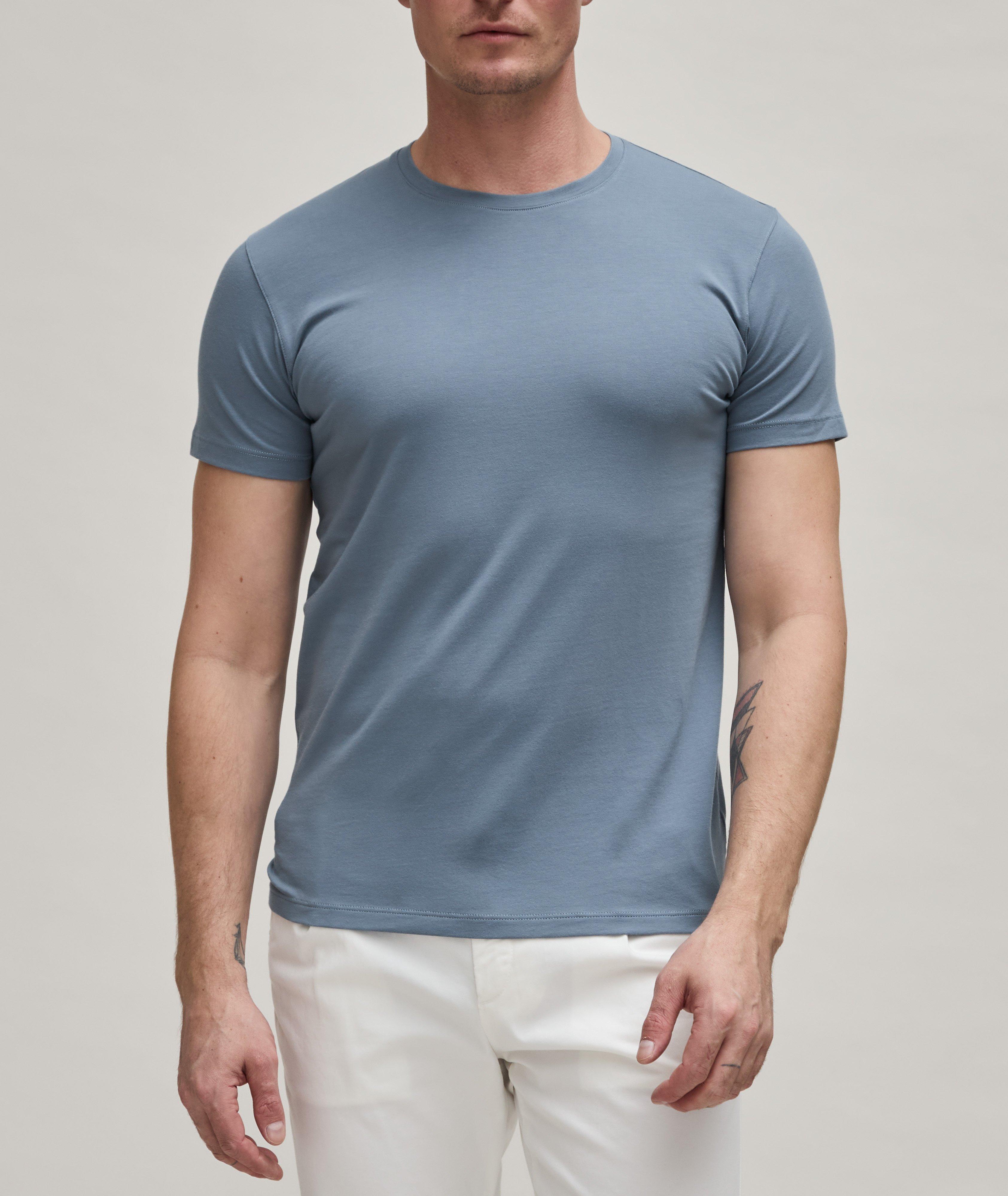 T-shirt en coton extensible image 1