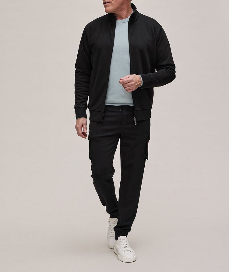 Full-Zip Cotton-Blend Sweater image 4