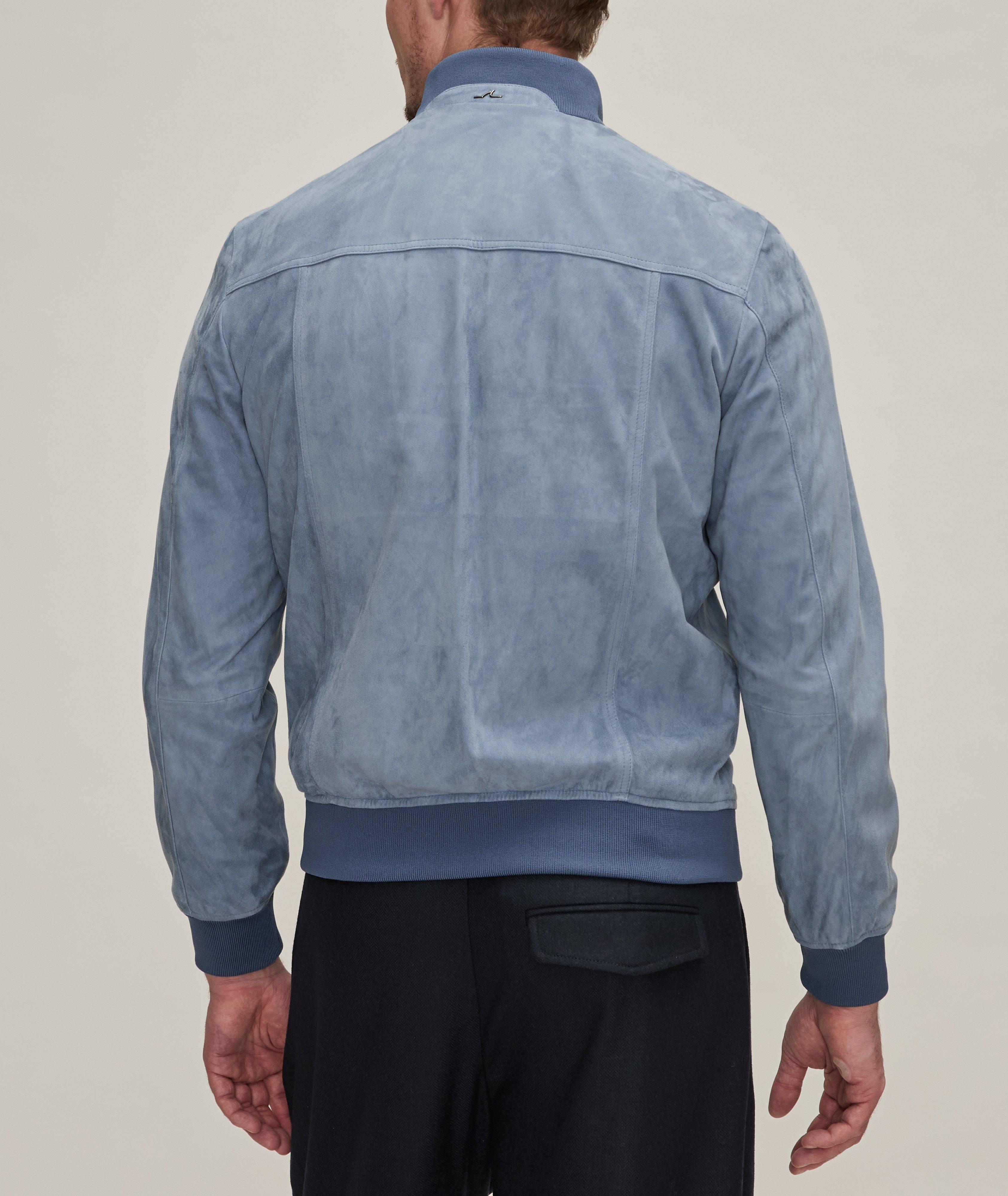 Suede Bomber Jacket image 2