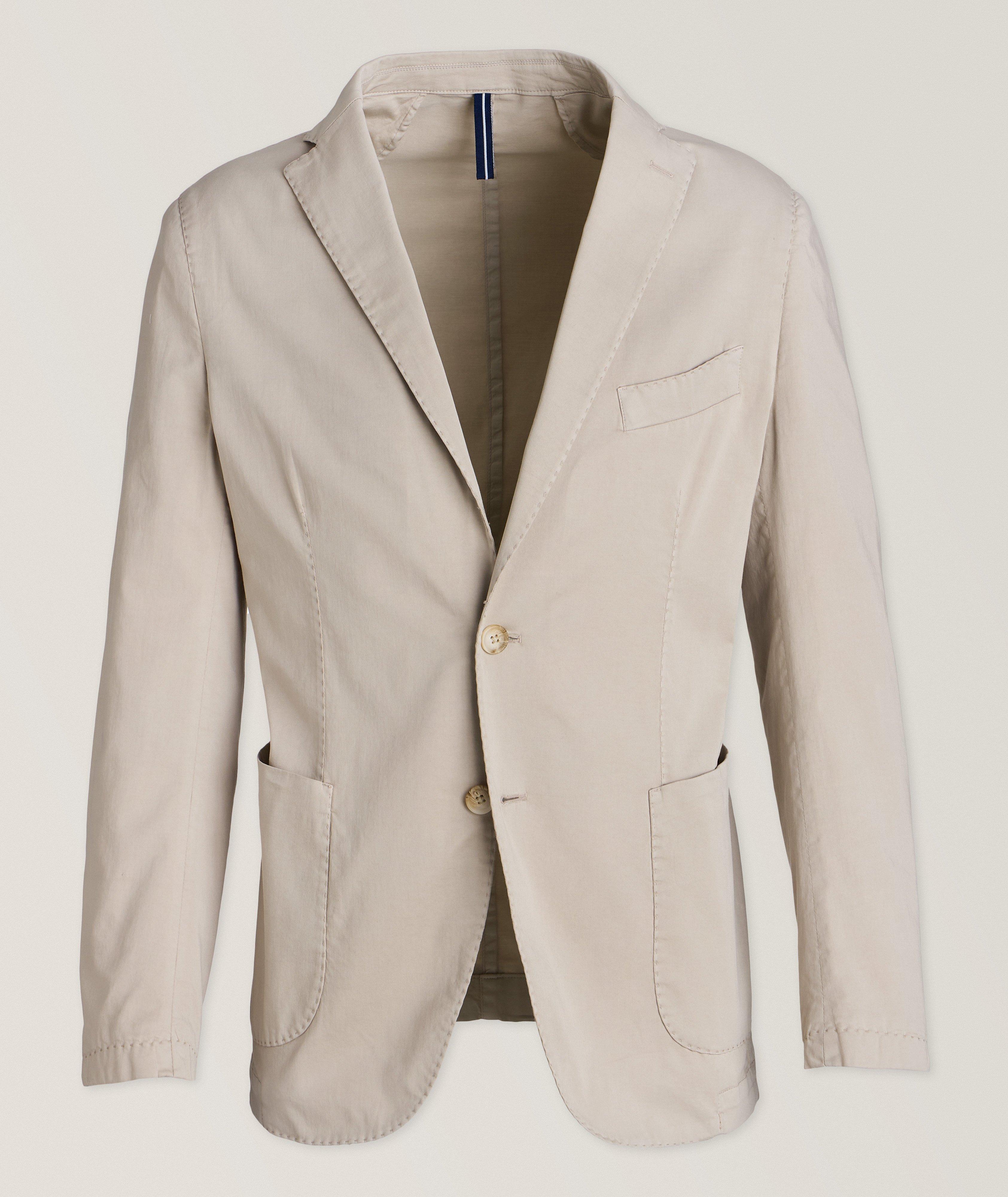 Garment Dyed Cotton-Blend Sport Jacket image 0