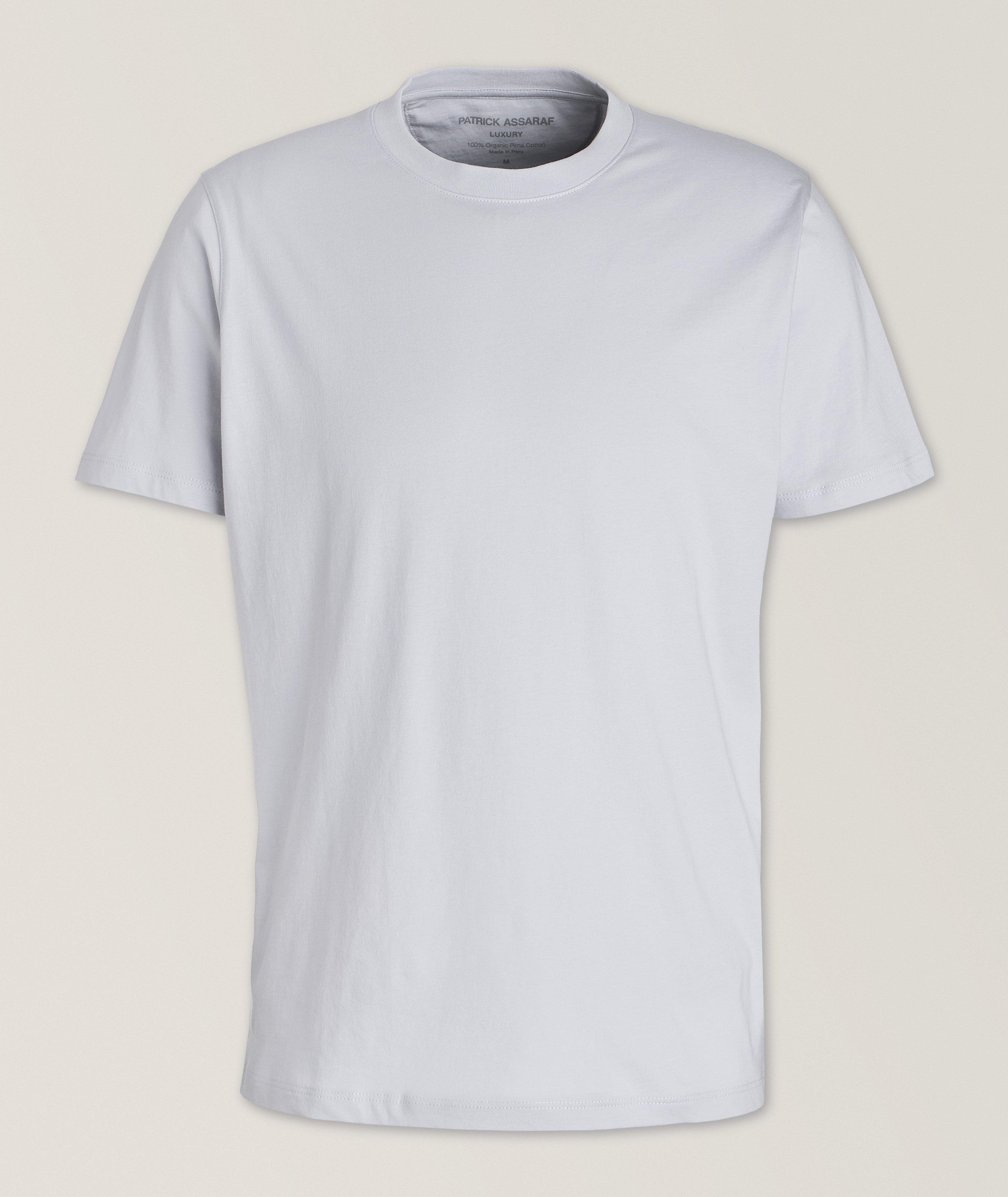 Organic Pima Cotton Crewneck T-Shirt
