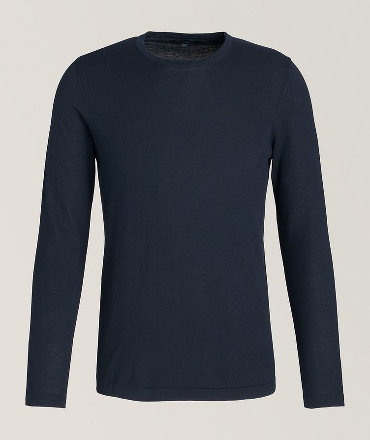 Cotton-Blend Knit Sweatshirt image 0