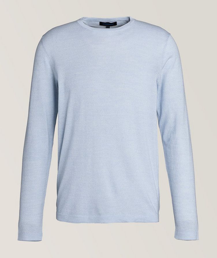 Cotton-Blend Knit Sweatshirt image 0