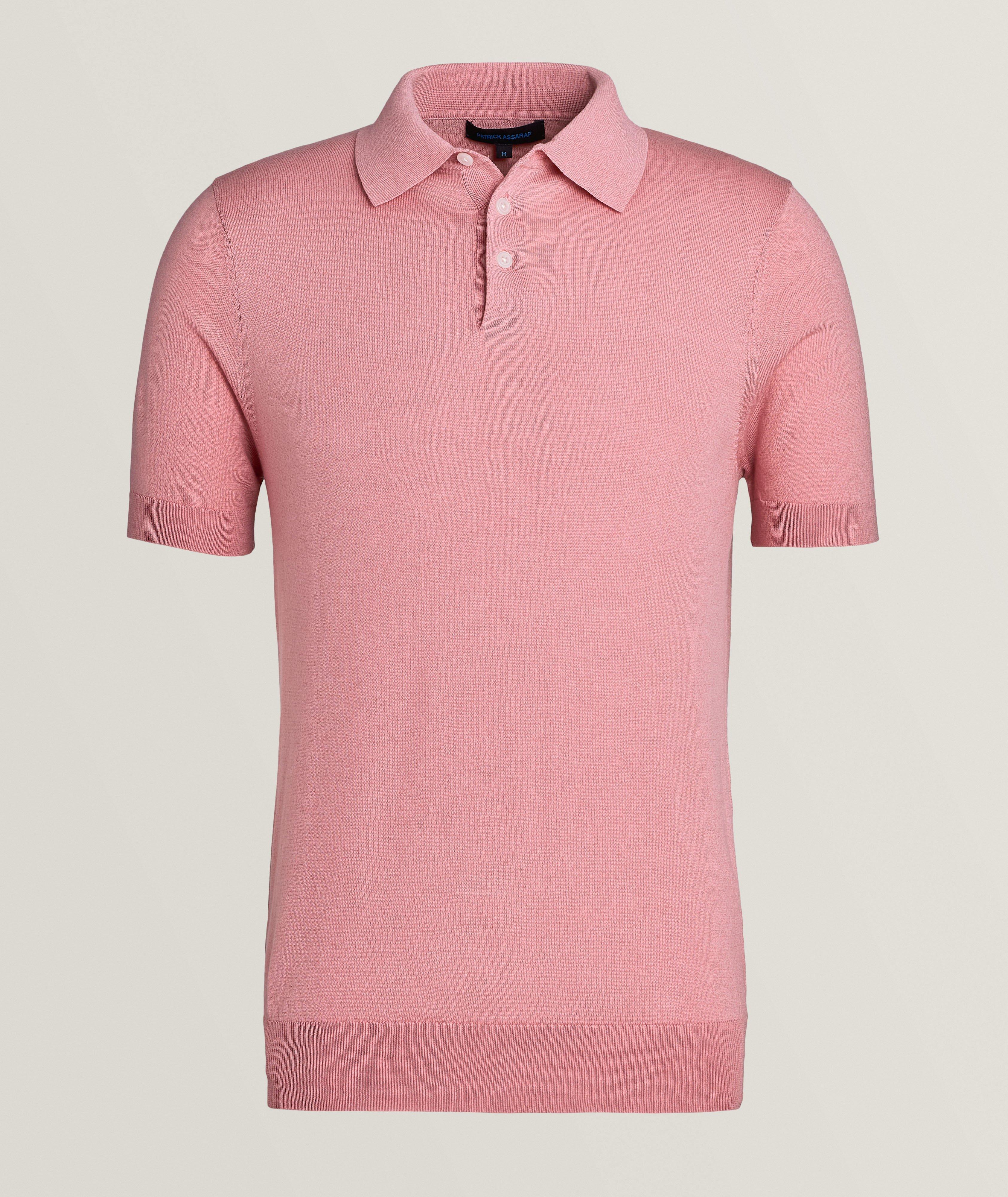 Patrick Assaraf Cotton-Blend Polo